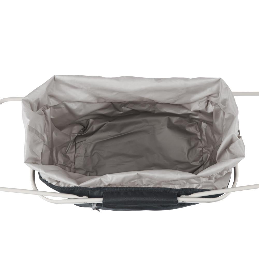 ONIVA - a Picnic Time brand Metro Shopping Basket - Insulated Picnic Basket - Collapsible Market Basket - Utility Tote Cooler Bag