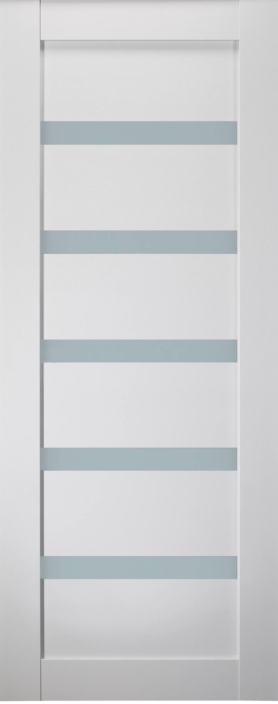 Belldinni Leora Paneled Manufactured Wood and Glass Standard Door Slab