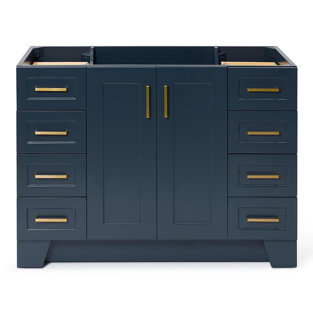 Sawyer 48'' Solid Wood Single Bathroom Vanity Base Only, Base Cabinet without Top