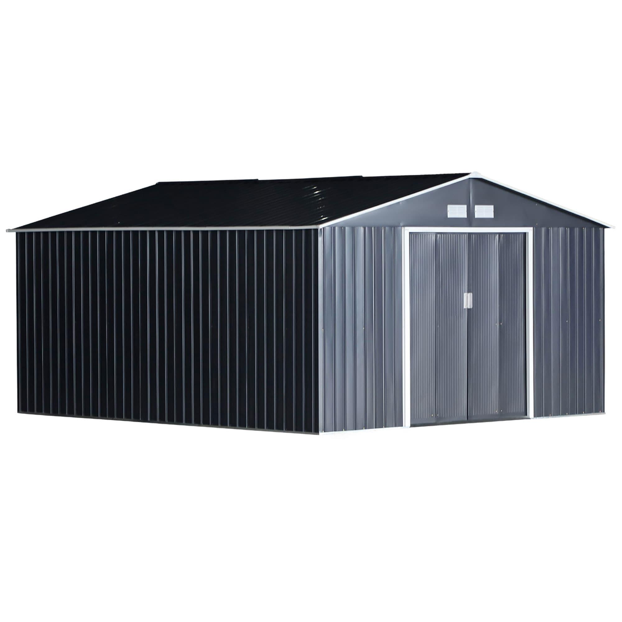 Outsunny Metal Storage Shed