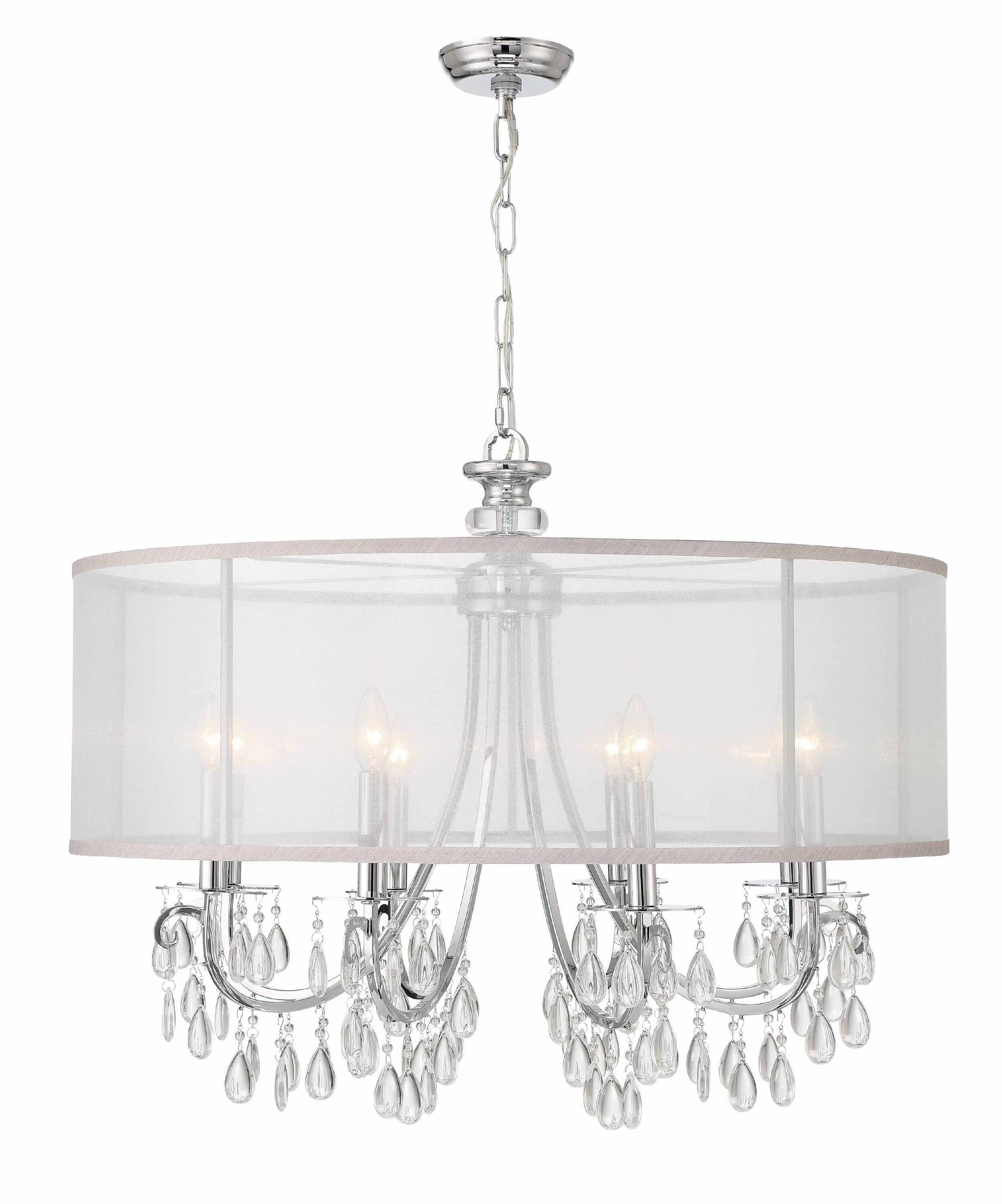 Crystorama Lighting - Eight Light Chandelier - Chandelier - Hampton - Eight