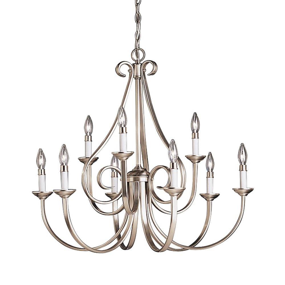 Dover 9 - Light Dimmable Classic / Traditional Chandelier