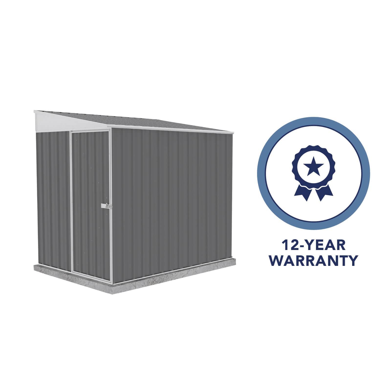Absco Absco Durango Galvanized Steel Storage Shed