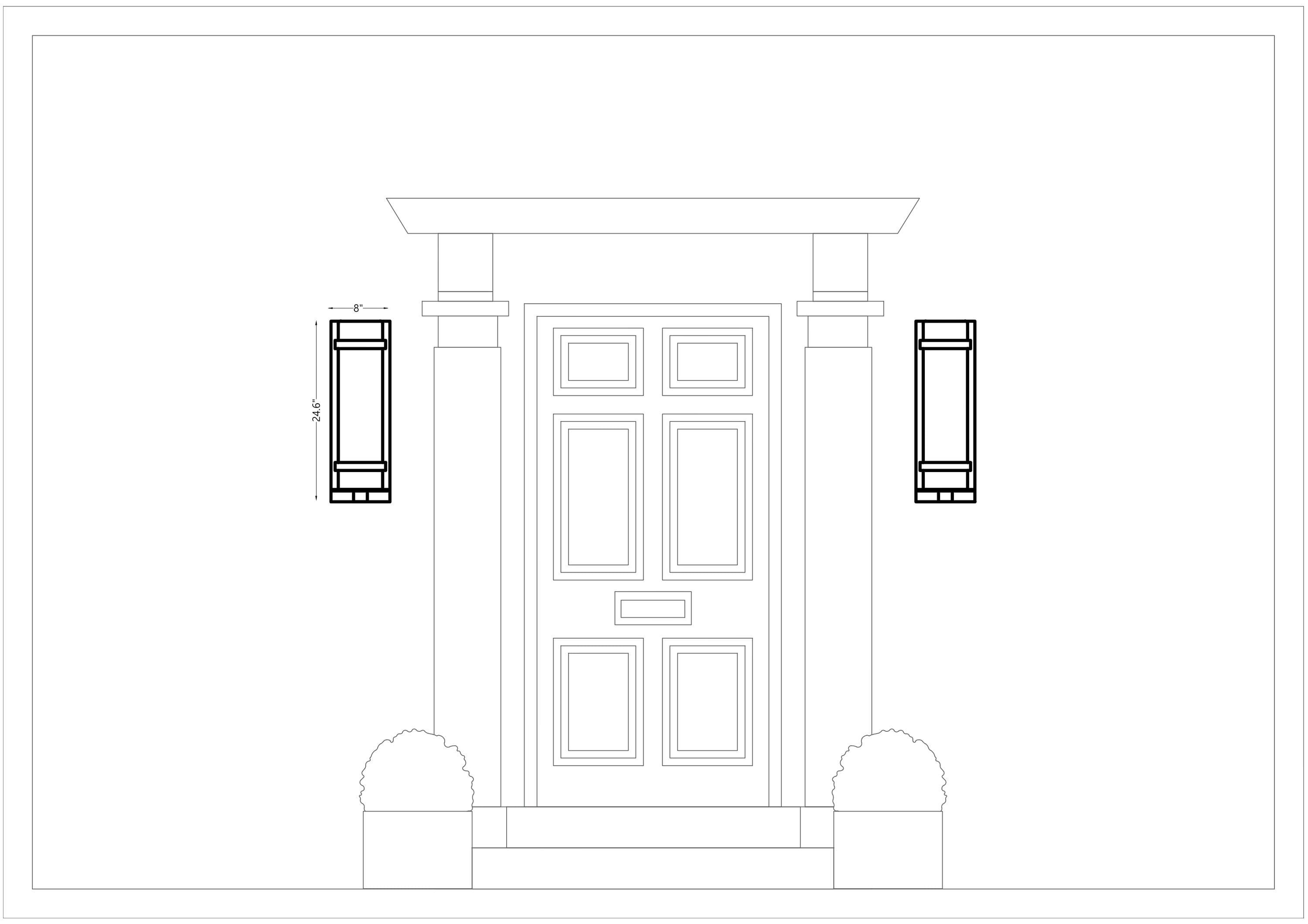 Generation Lighting Alban 1 -Light 24.63-in H Antique Bronze Hardwired Outdoor Wall Light