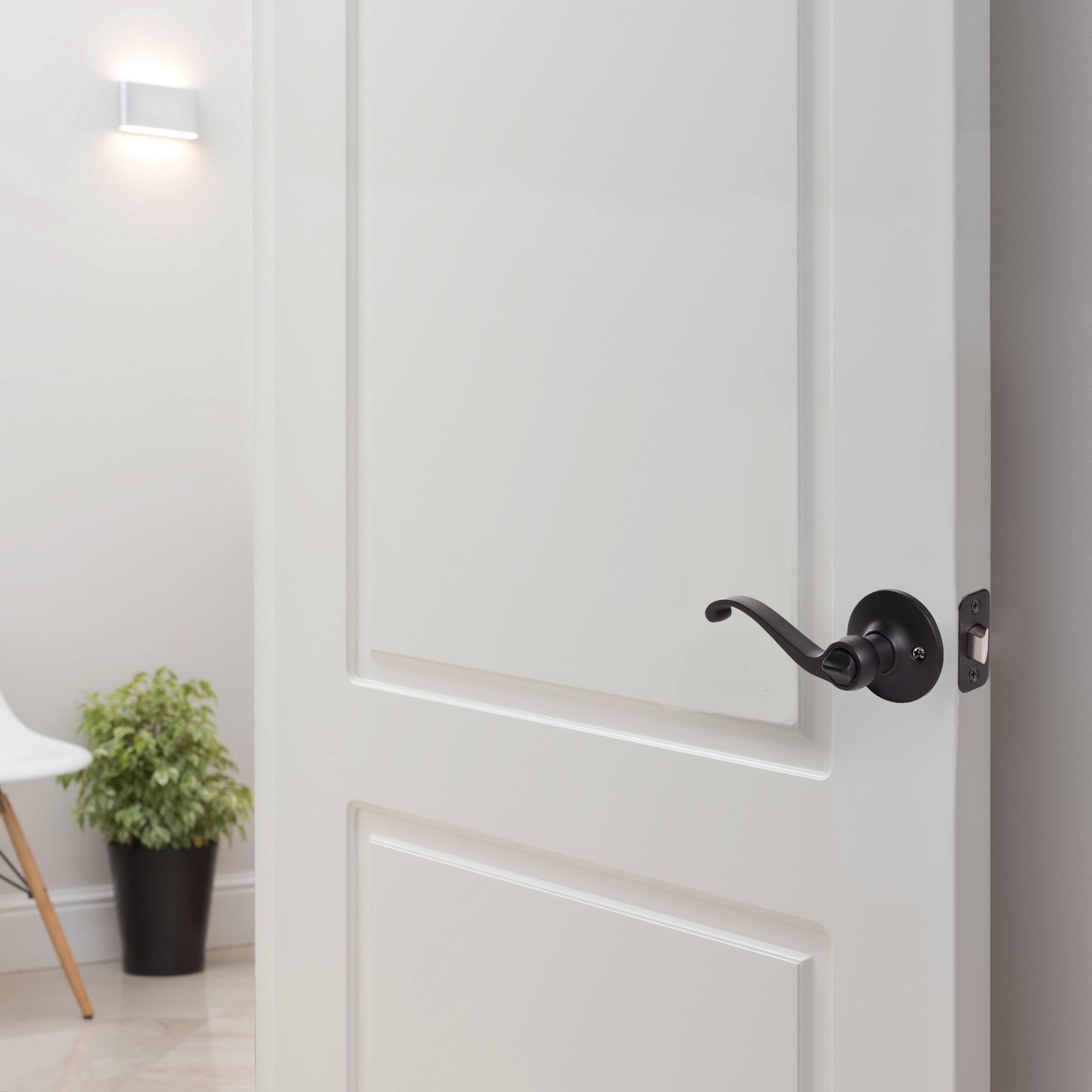 Design House 779223 Scroll Privacy Bed/Bath Door Lever