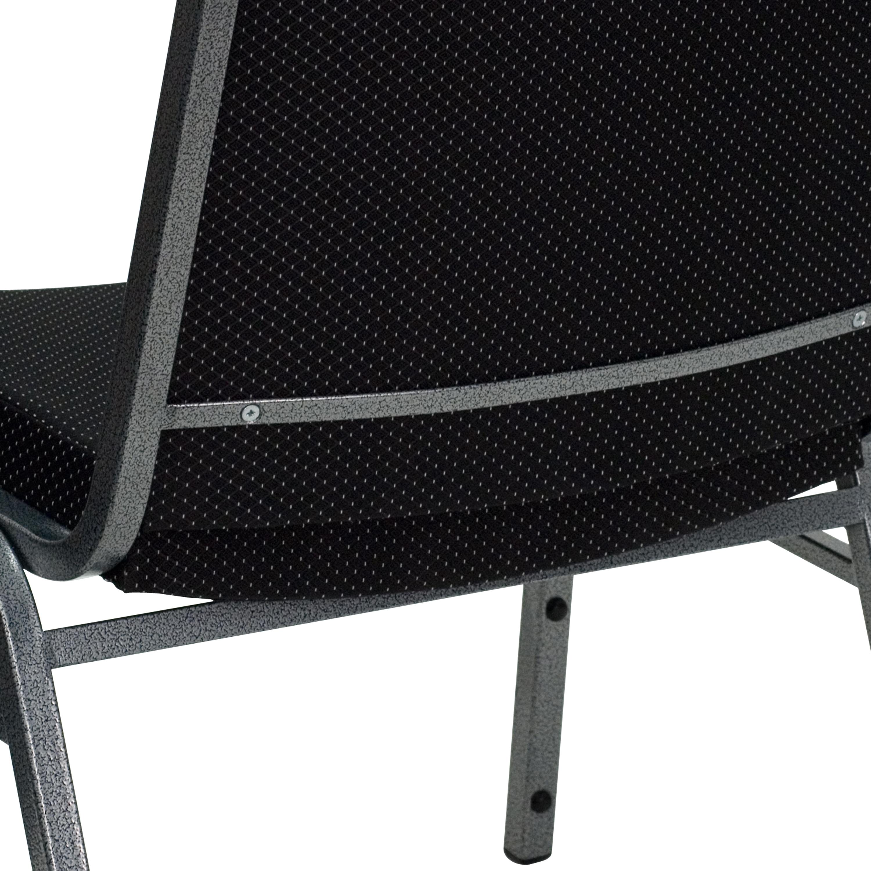 Flash Furniture Divine Multipurpose Big & Tall 1000 lb. Rated Stacking Guest Chairs for Business or Home Use (Set of 2)
