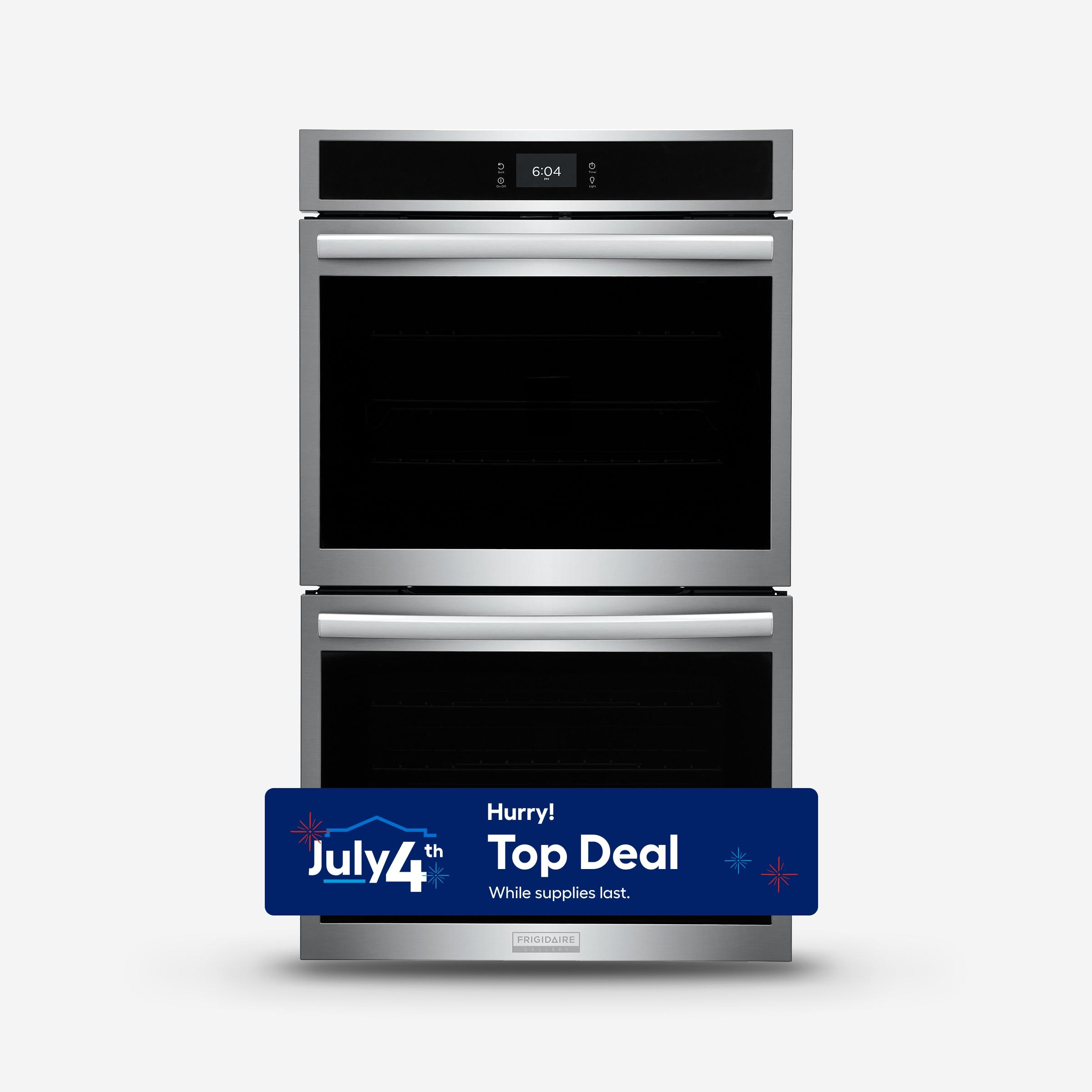 Stainless Steel Double Electric Wall Oven with Convection