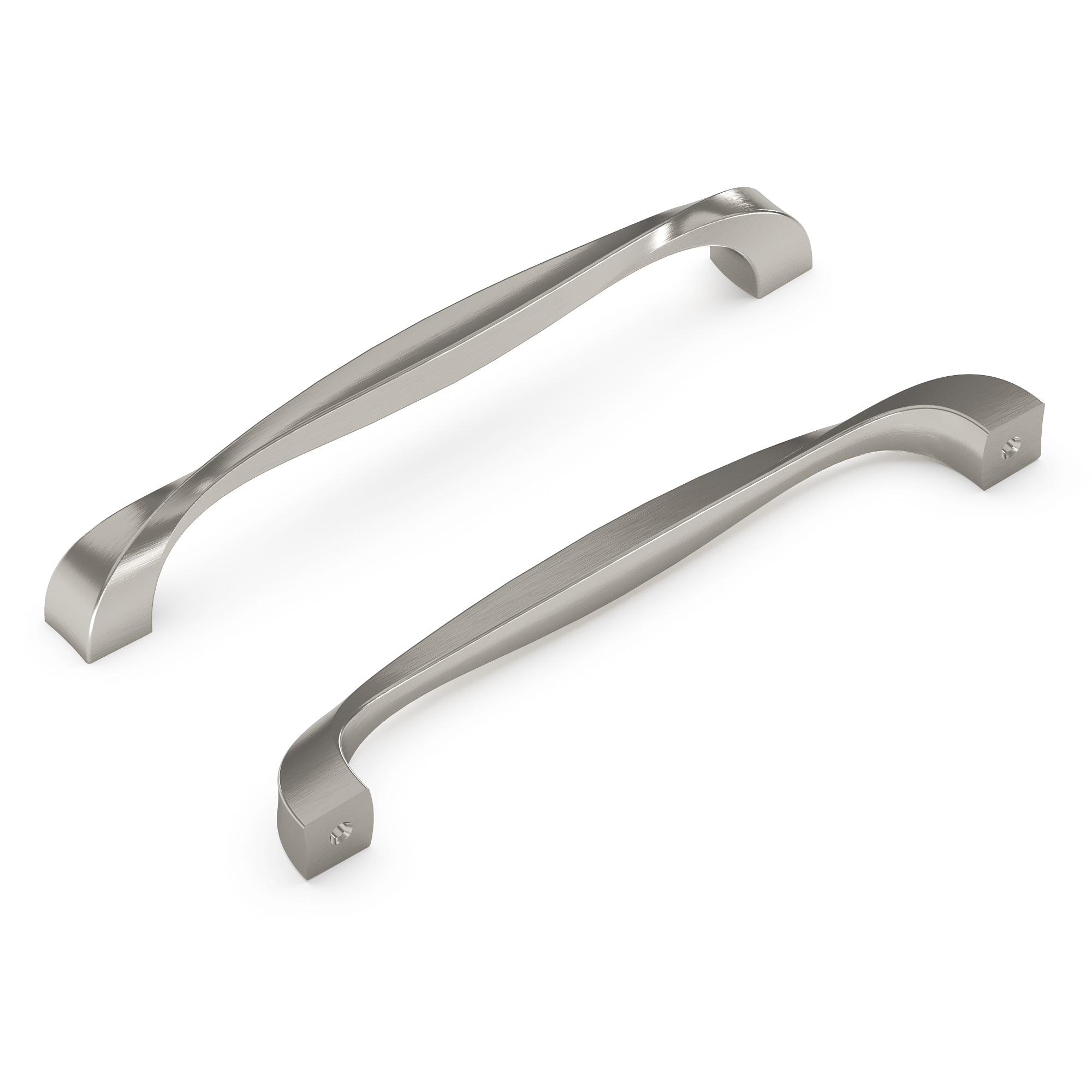 Twist Kitchen Cabinet Handles, Solid Core Drawer Pulls for Cabinet Doors