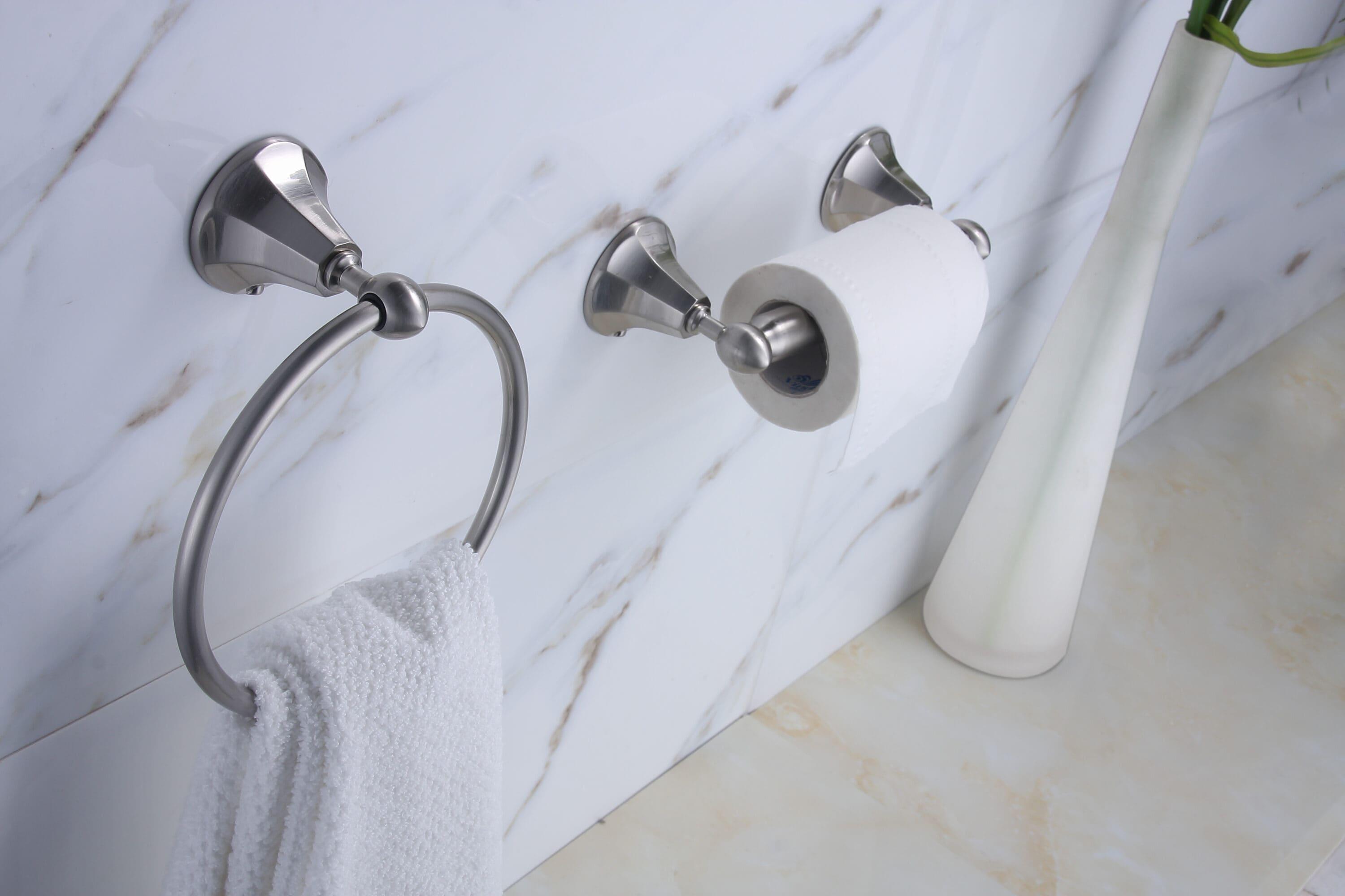 Heaven Chrome Wall Mounted Towel Ring