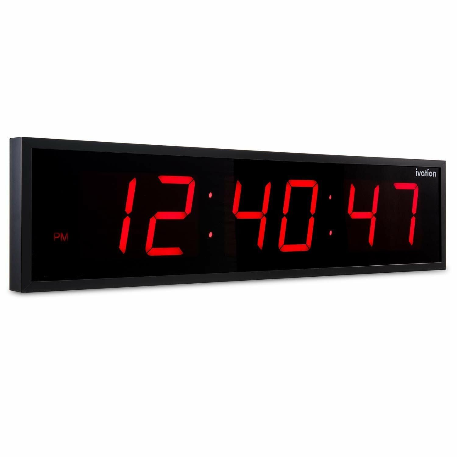 Ivation Wall Clock