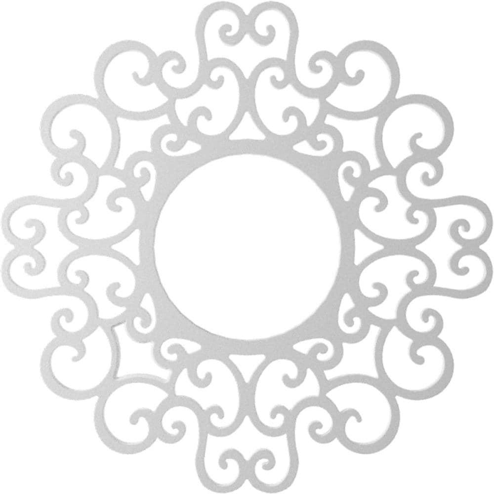 34"OD x 13"ID x 1"P Reims Architectural Grade PVC Pierced Ceiling Medallion