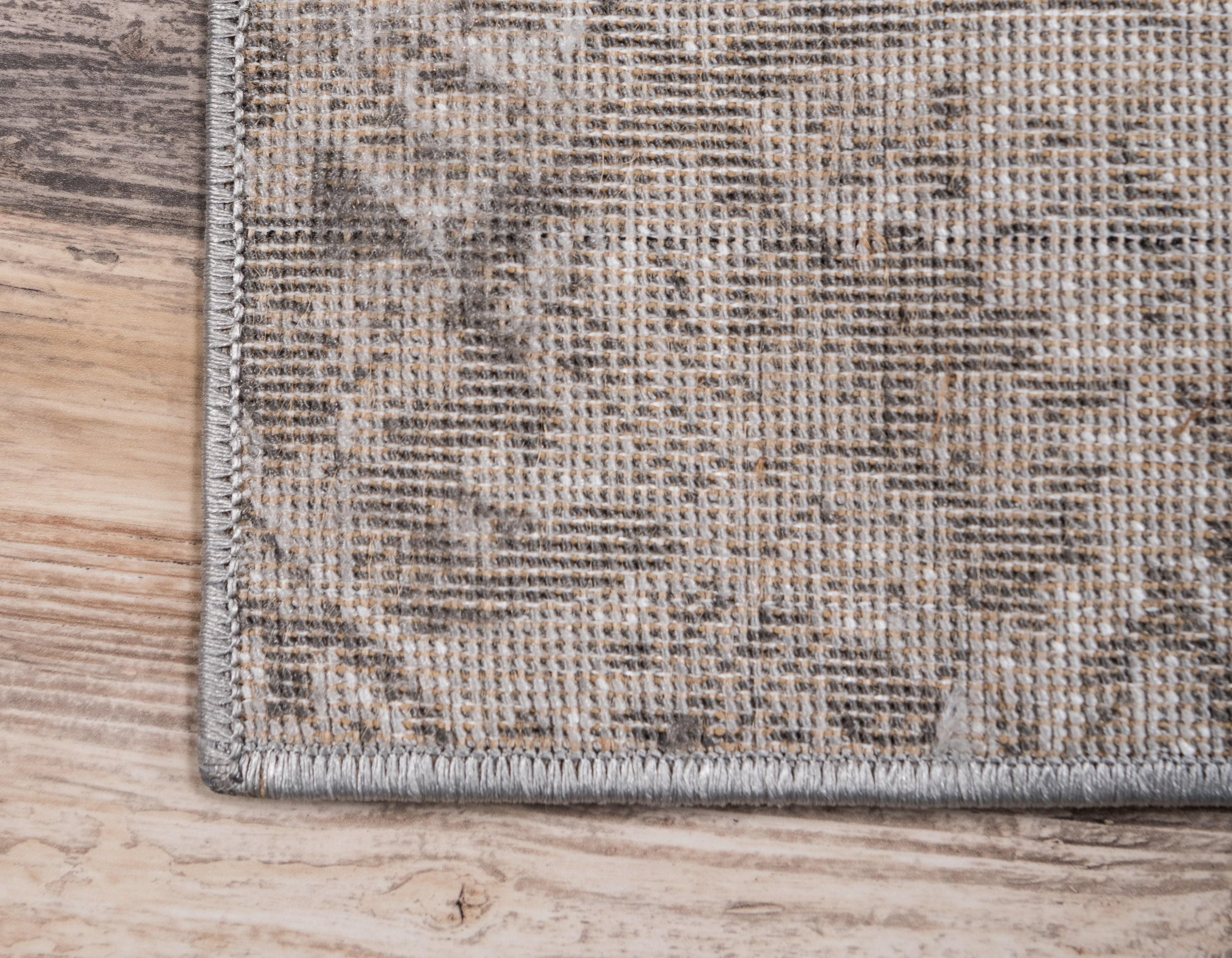 Unique Loom 4' 0 x 6' 0 Sofia Grace Dark Gray Area Rug