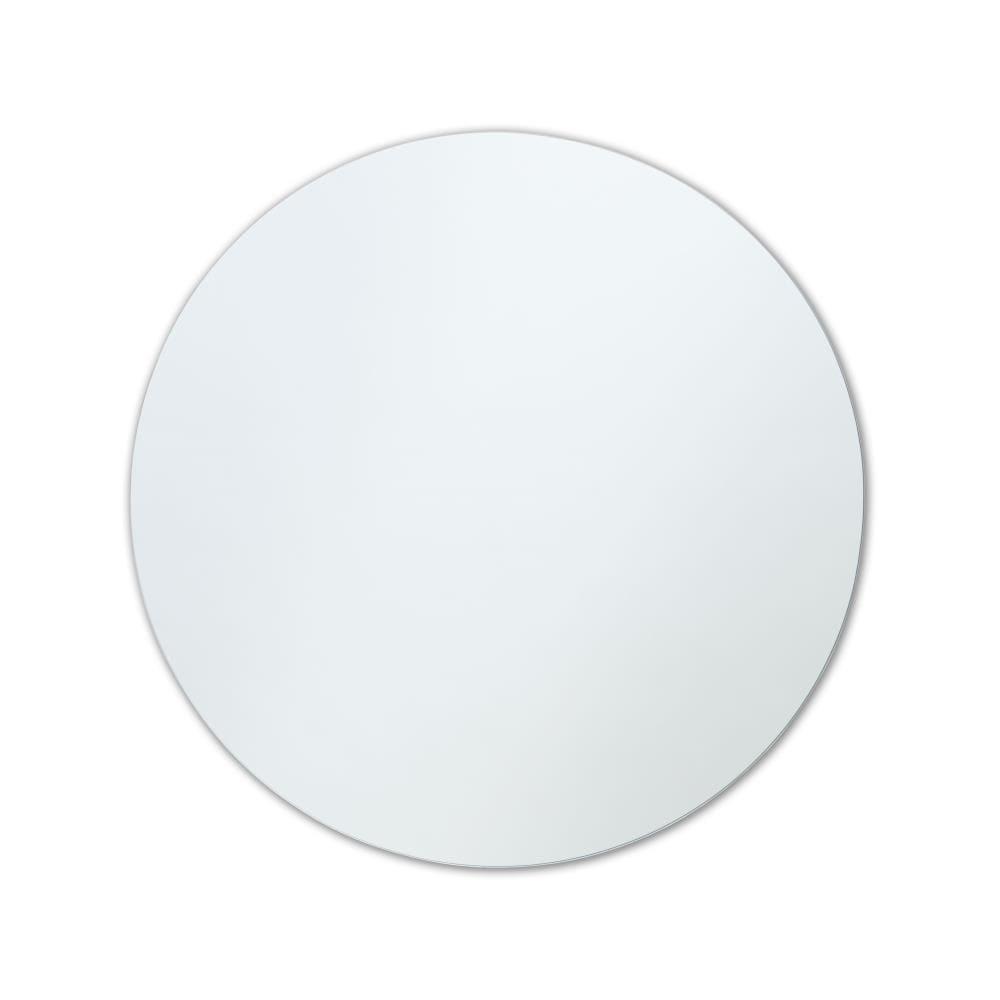 Better Bevel 30" x 30" Frameless Round Mirror | Polished Edge