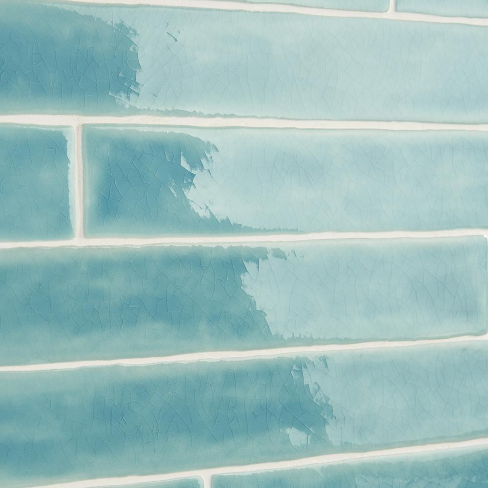 Capetown 2" x 20" Crackled Ceramic Subway Wall Tile (20 pieces/ 5.38 sq. ft./ Case)