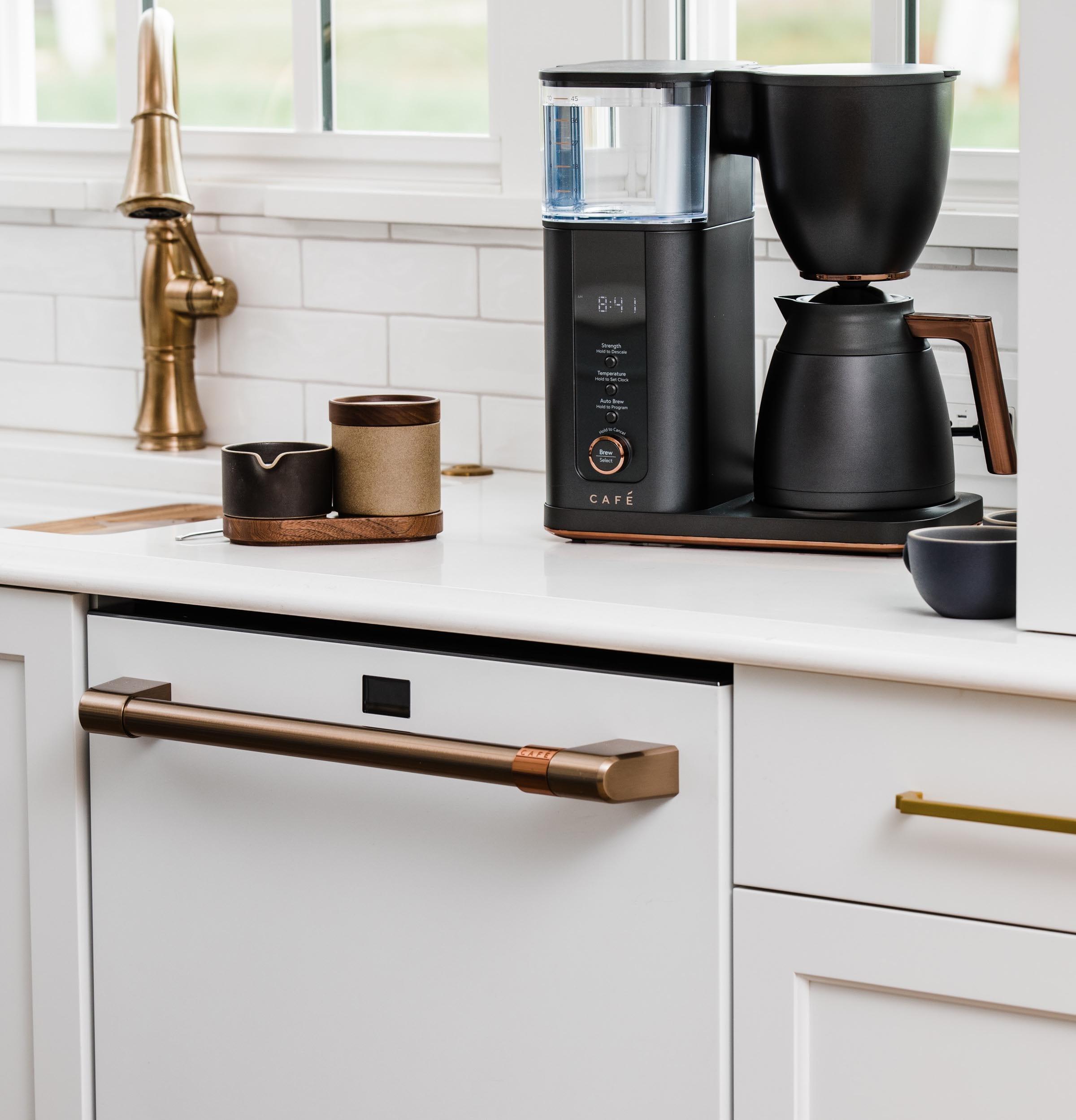 Café ™ Matte Black 10-Cup Drip Coffee Maker with Thermal Carafe