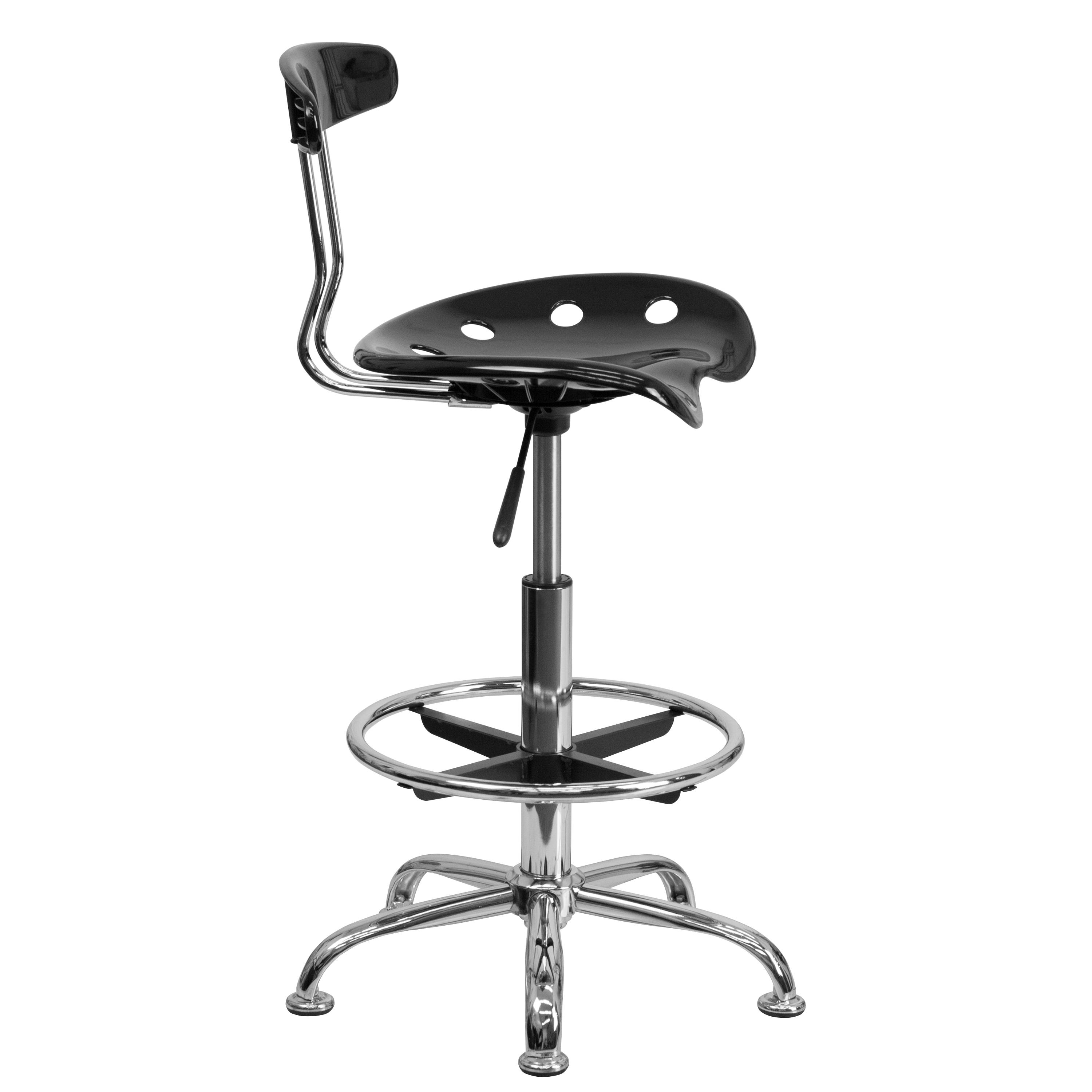 Monroe Adjustable Height Swivel Bar Stool