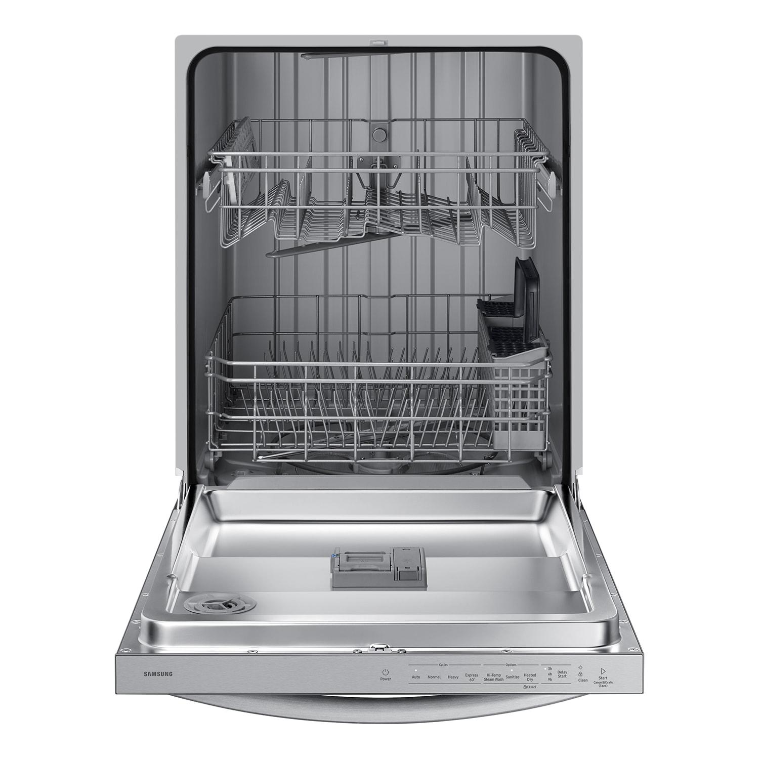 Samsung 24" 53 dBA ENERGY STAR Certified Built-in Top Control Dishwasher with Adjustable Rack