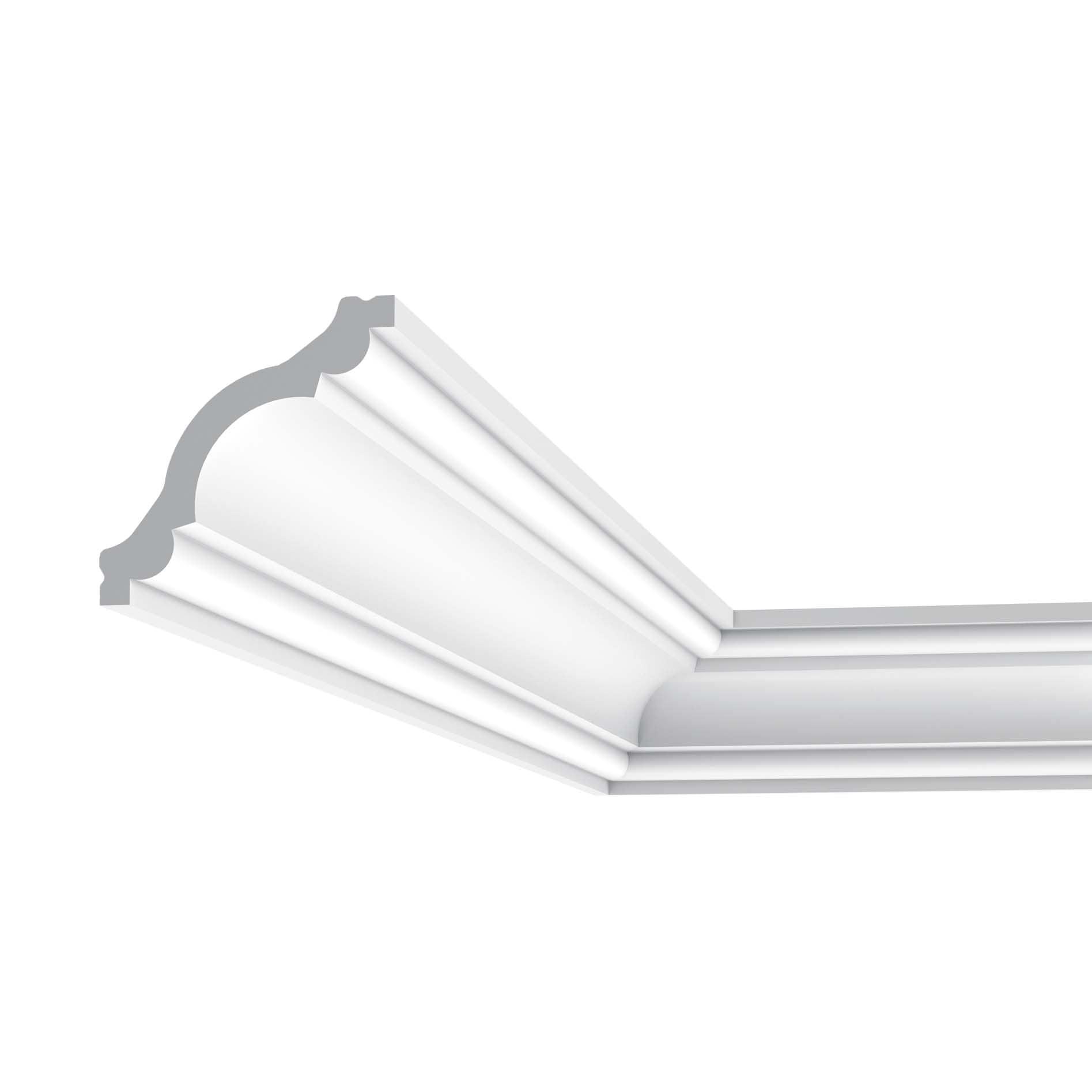 Orac Decor 3.13'' H x 78'' W x 3.13'' D Plastic Crown (Set of 7)