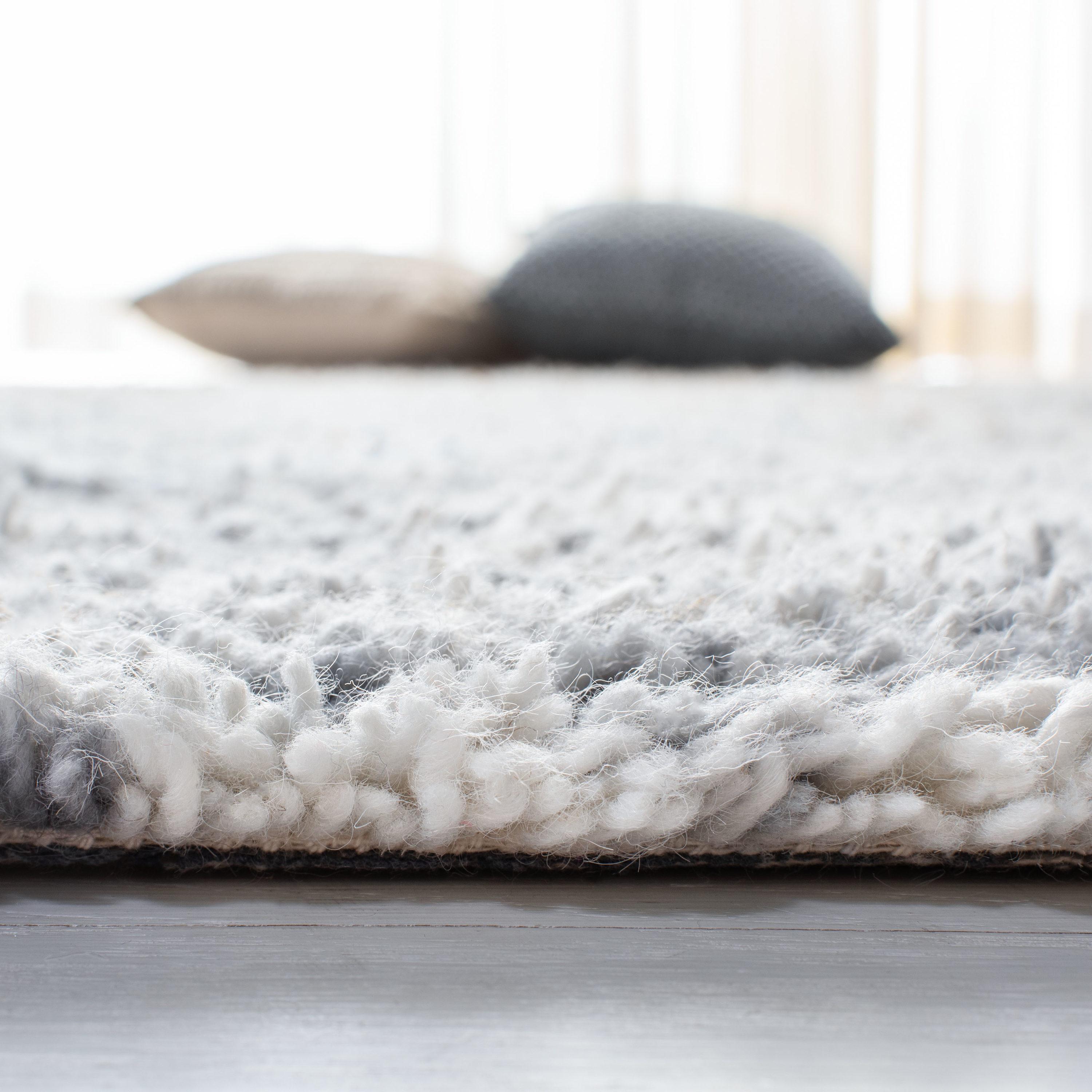 Powell Shag Hand Tufted Wool Southwestern Rug