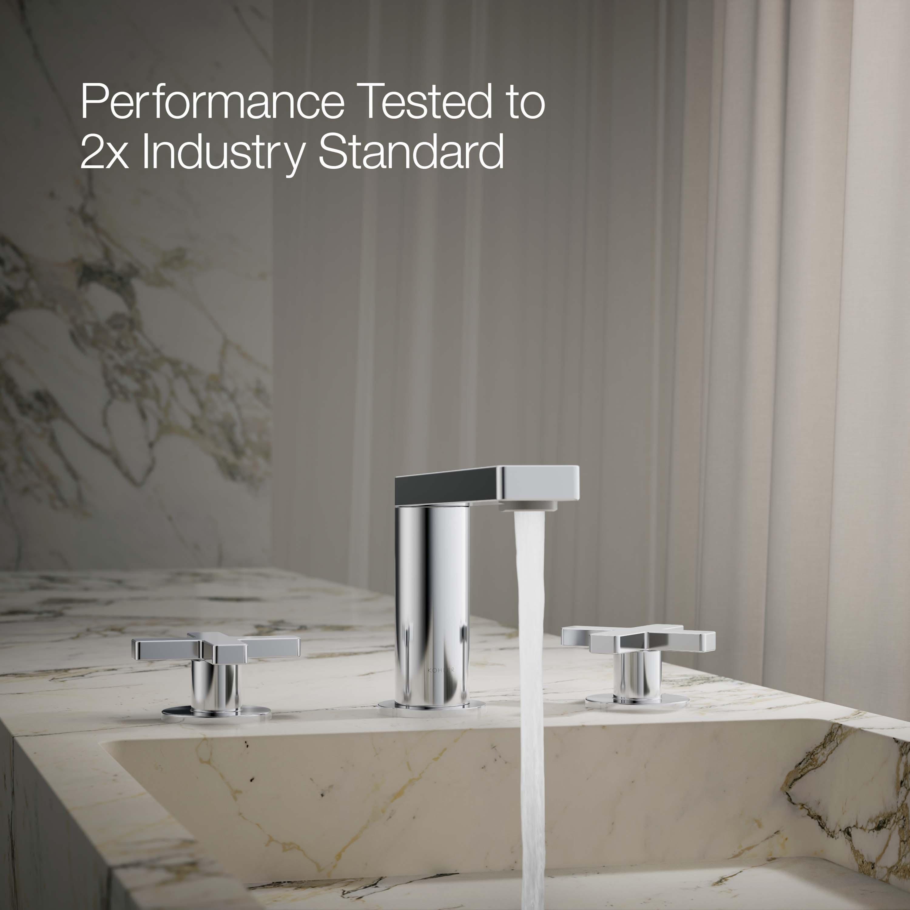 Kohler Widespread Bathroom Sink Faucet with Cross Handles