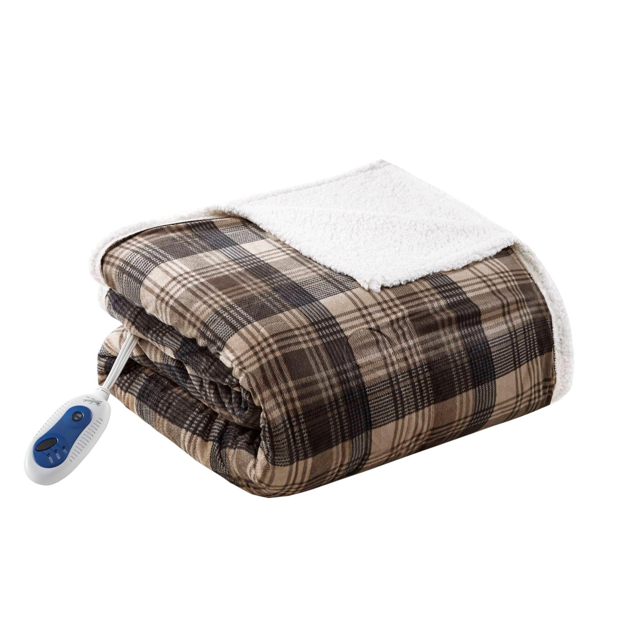 Woolrich Woolrich Tasha Oversized Mink to Berber Heated Throw