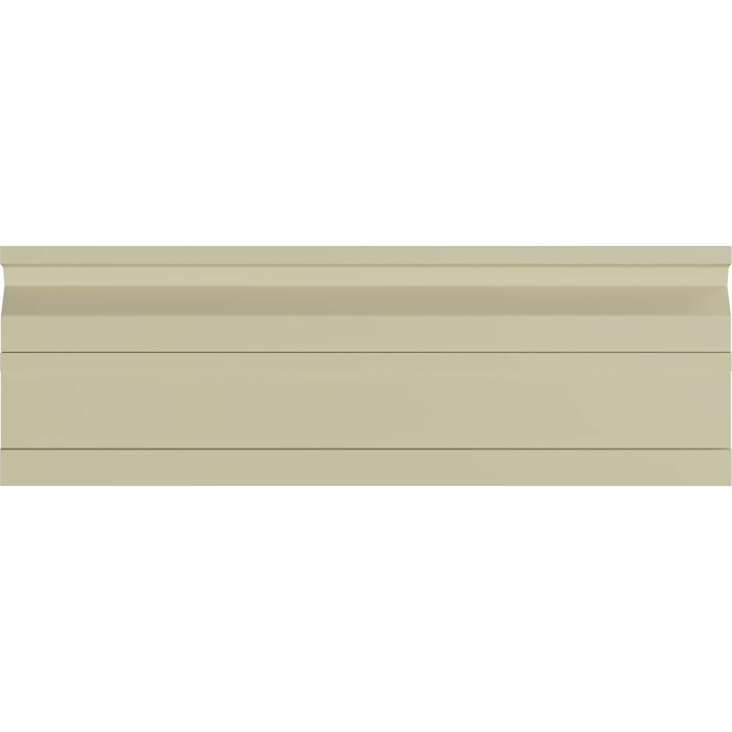 Ekena Millwork Ralston 4.63'' H x 95.88'' W x 1'' D Urethane Chair Rail