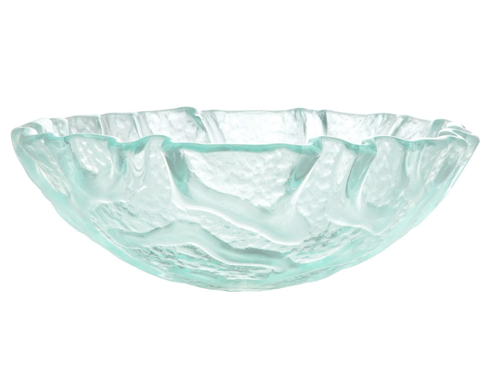 Eden Bath 16.5'' Clear Tempered Glass Specialty Bathroom Sink