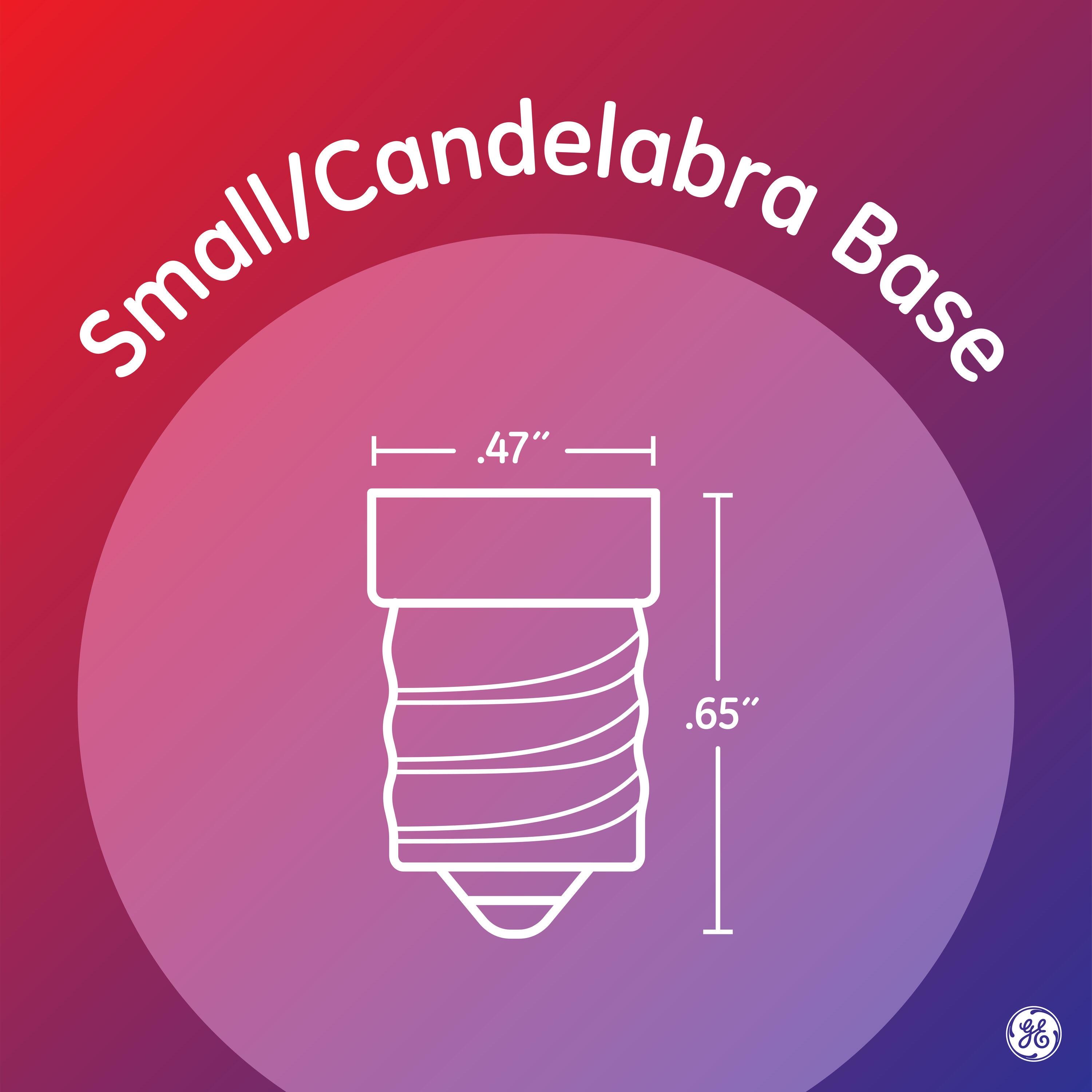 General Electric 40 Watt, A15 Base Clear Bulb (2 Pack)