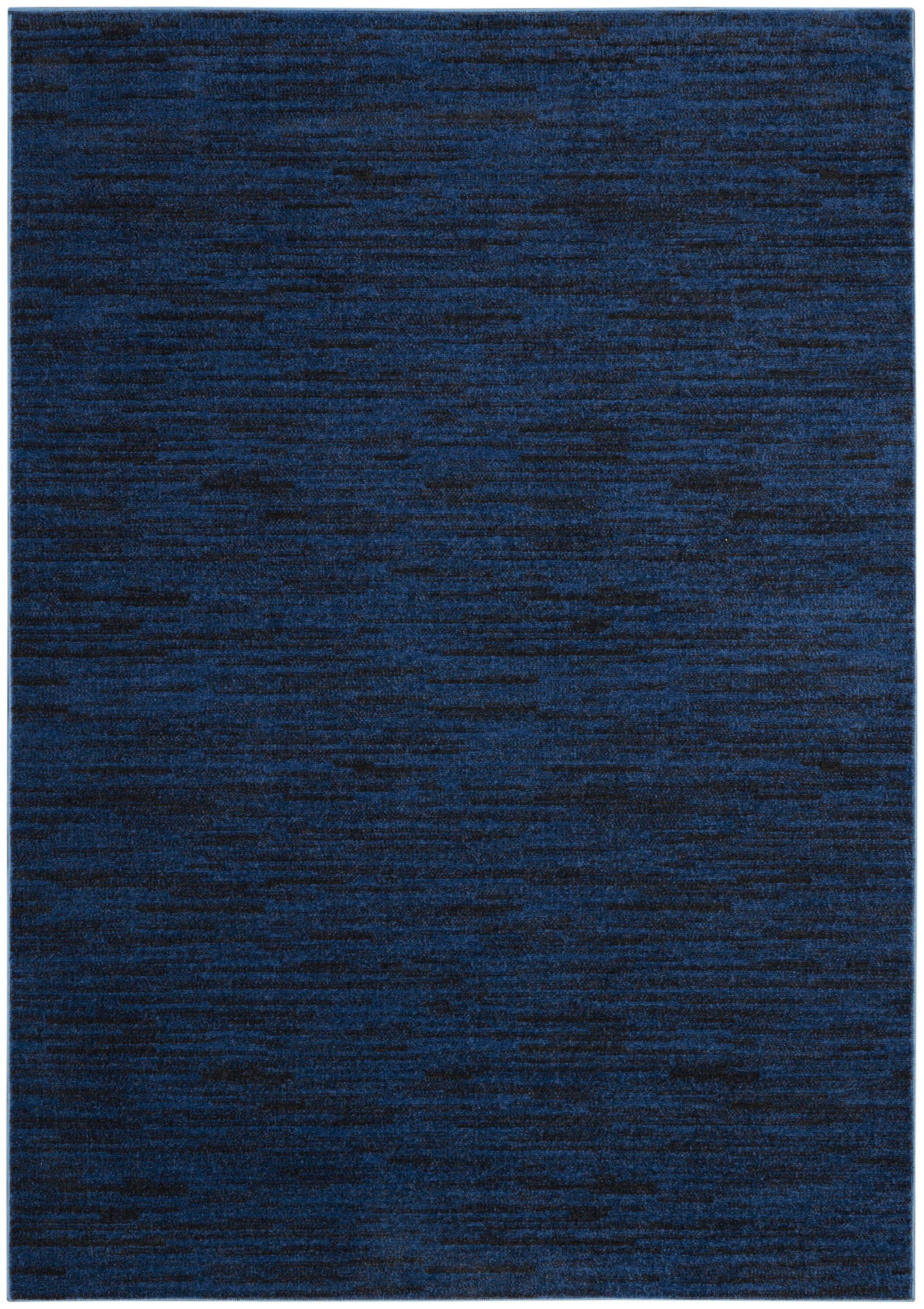 Nourison Nourison Essentials NRE01 Indoor/outdoor Area Rug - Midnight Blue 5' x 7'