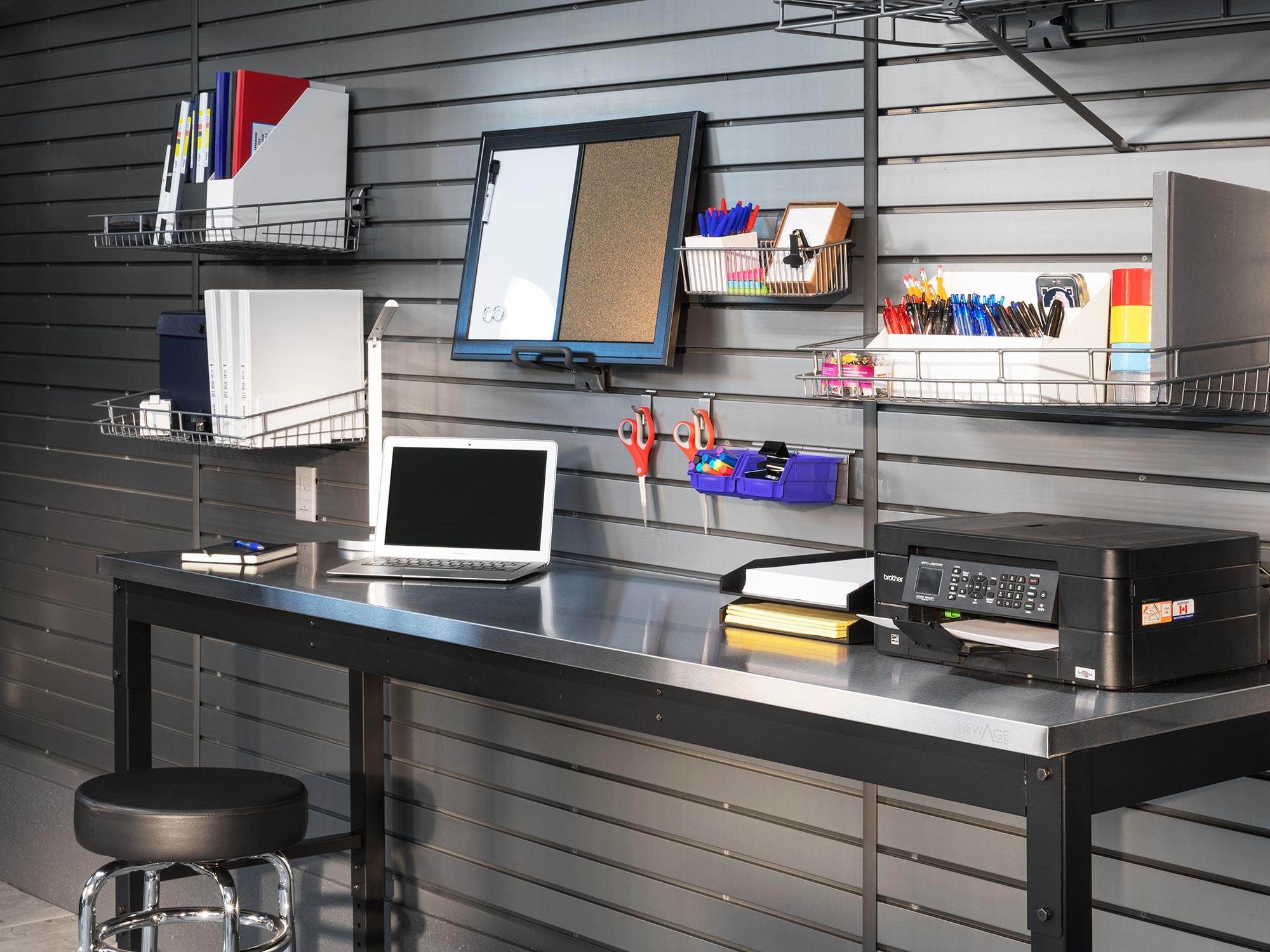 NewAge Products Pro Series Adjustable Height Steel Workbench