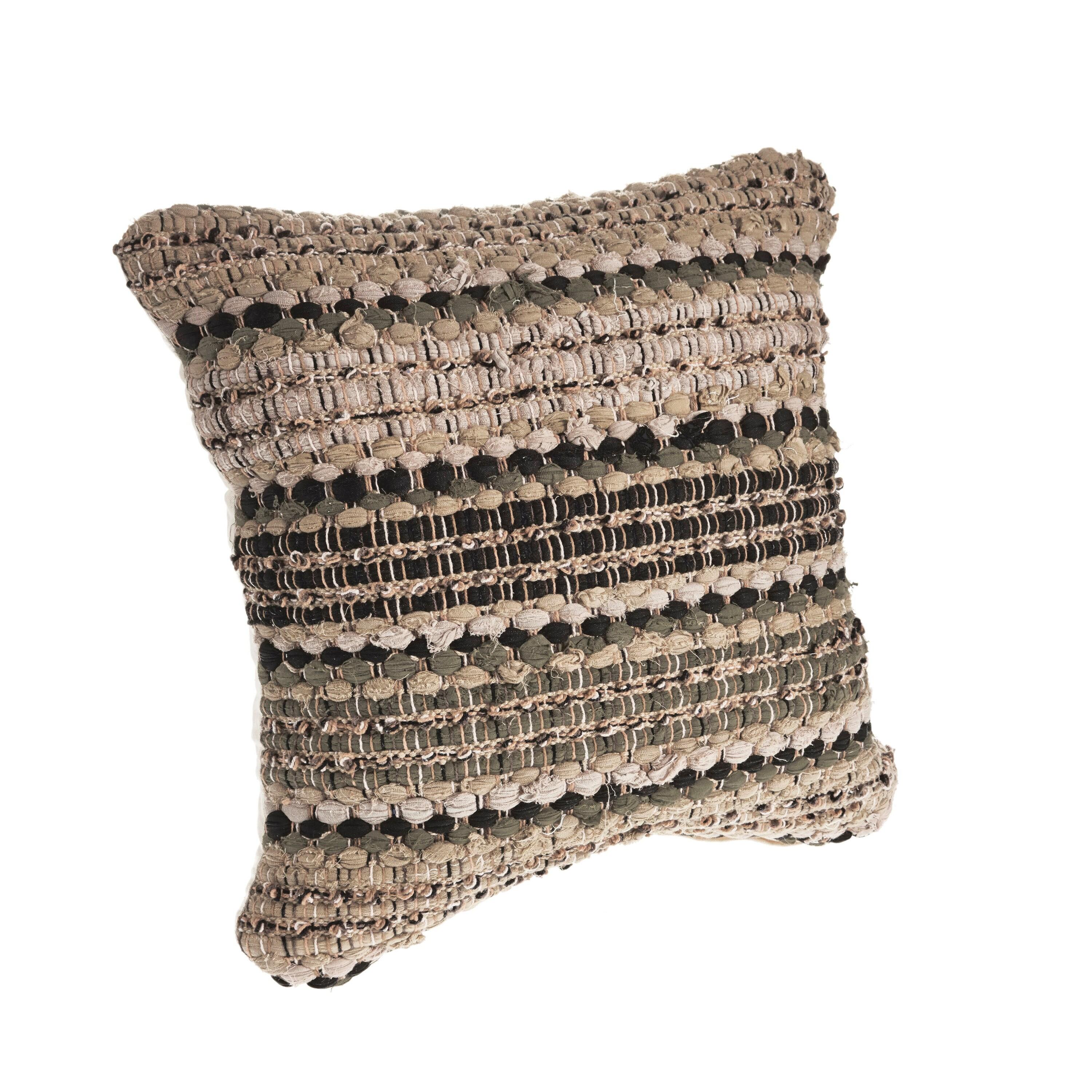 LR Home Verdant Weave Throw Pillow