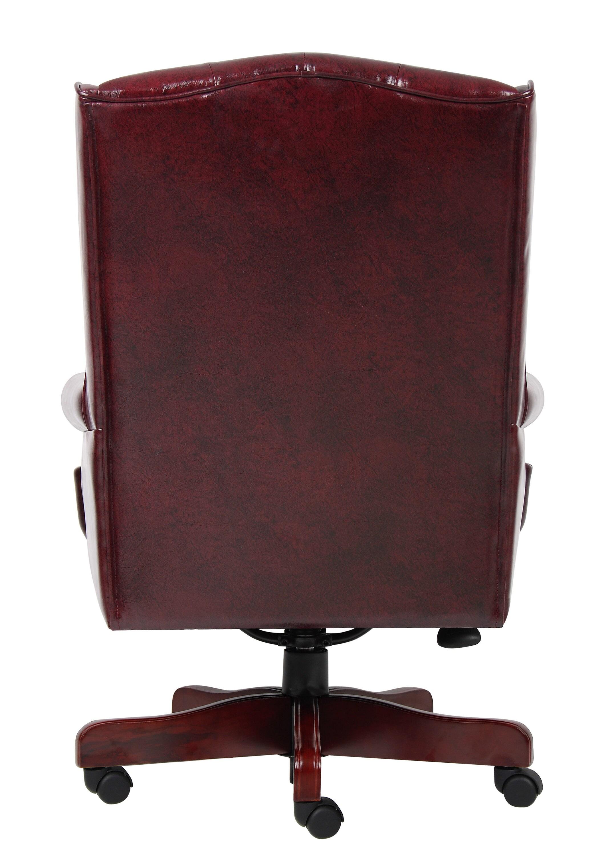 Boss Office Products Traditional Vinyl Executive Chair