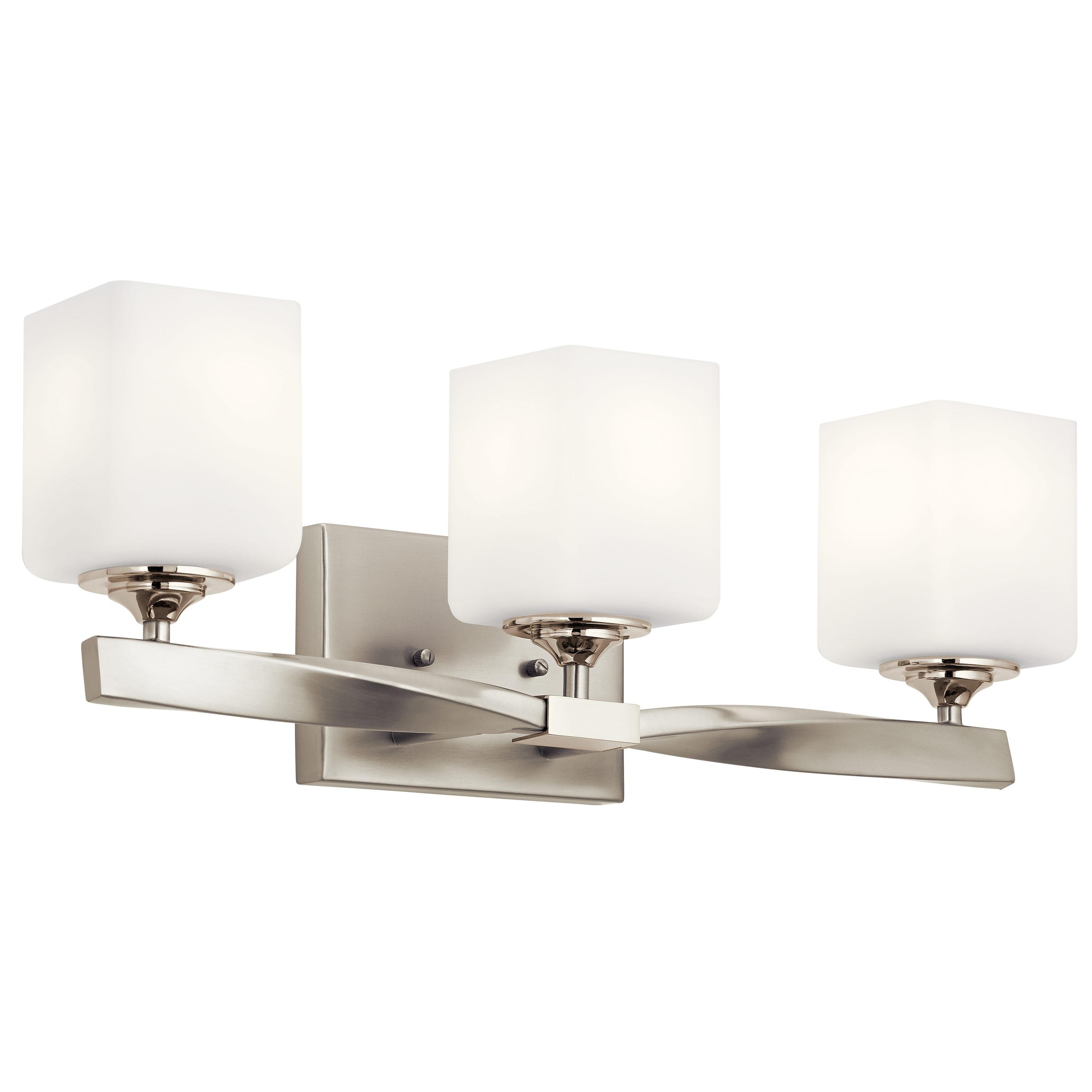 Kichler Lighting Marette 3 - Light Vanity in  Brushed Nickel