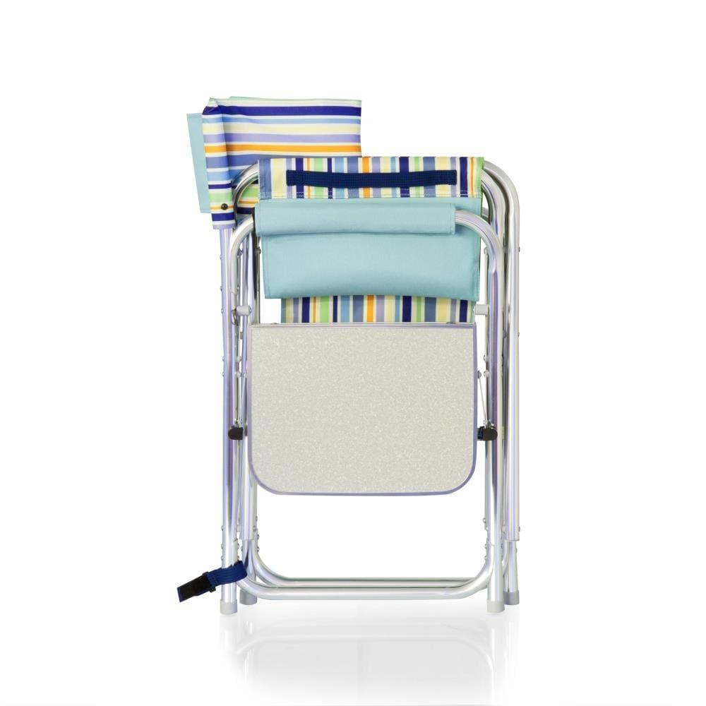 Picnic Time Sports Outdoor Portable Camp Chair with Side Table