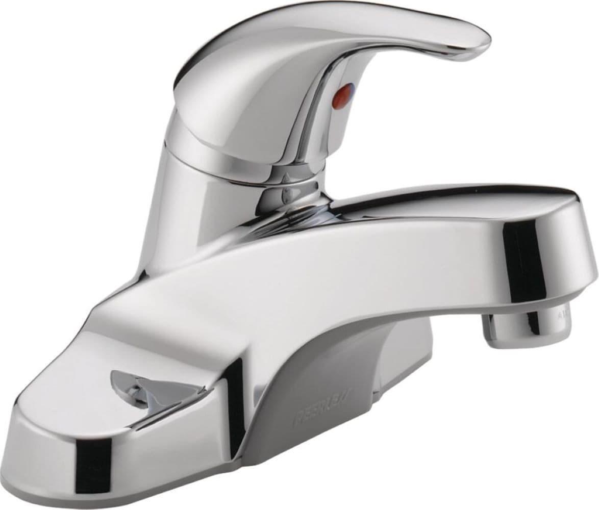 Core Centerset Bathroom Faucet with Drain Assembly, 2-handle Bathroom Sink Faucet