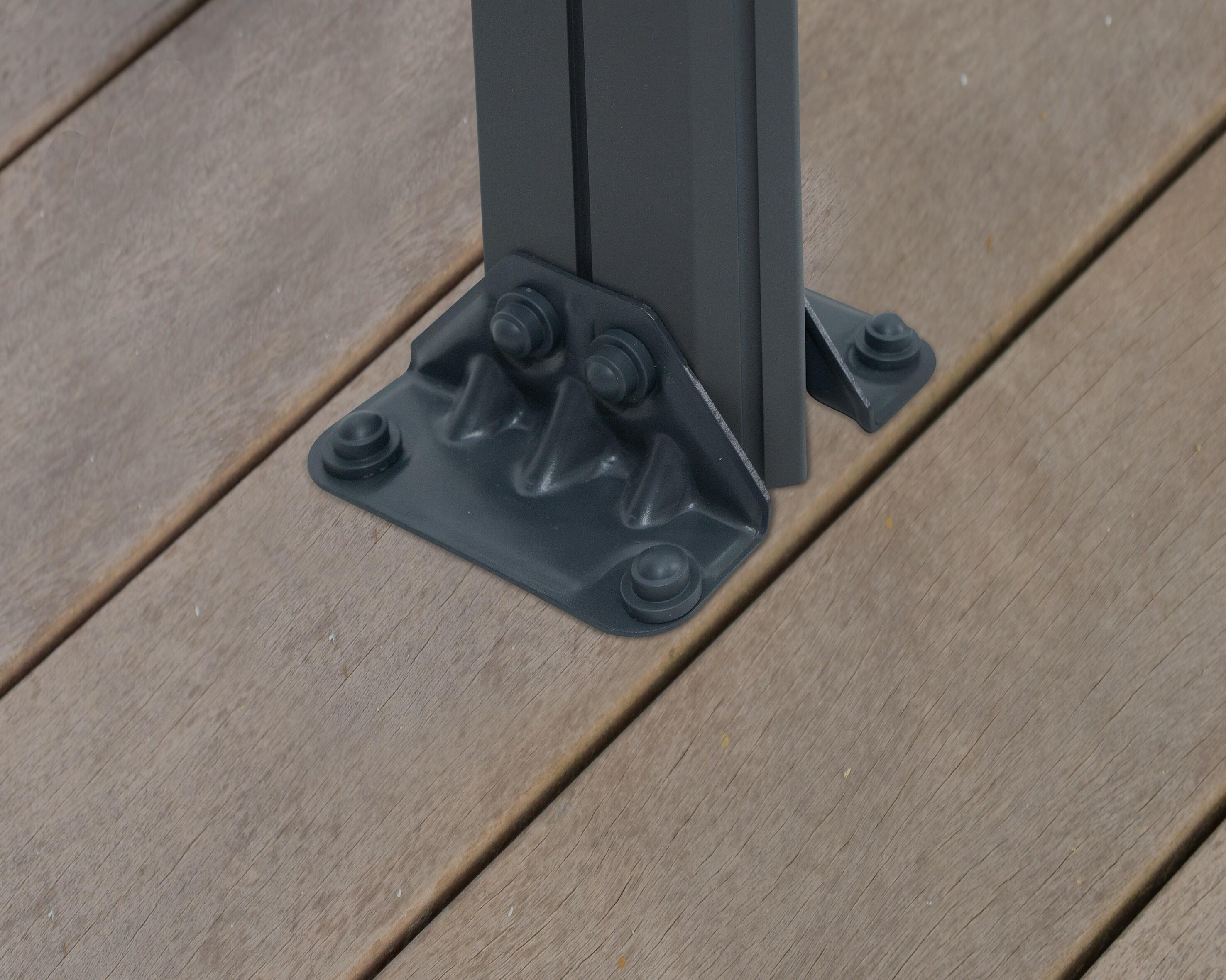 Palram - Canopia Milano 4300 10' x 14' Polycarbonate/Aluminum Gazebo - Gray/Bronze