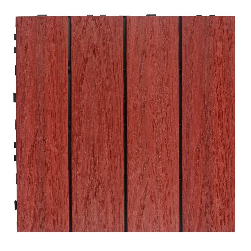 UltraShield Naturale Composite 12" x 12" Interlocking Deck Tile