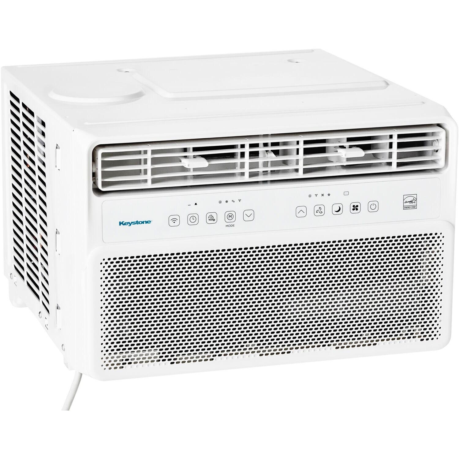 Keystone 12000 BTU Wi-Fi Connected Window Air Conditioner with Remote Included