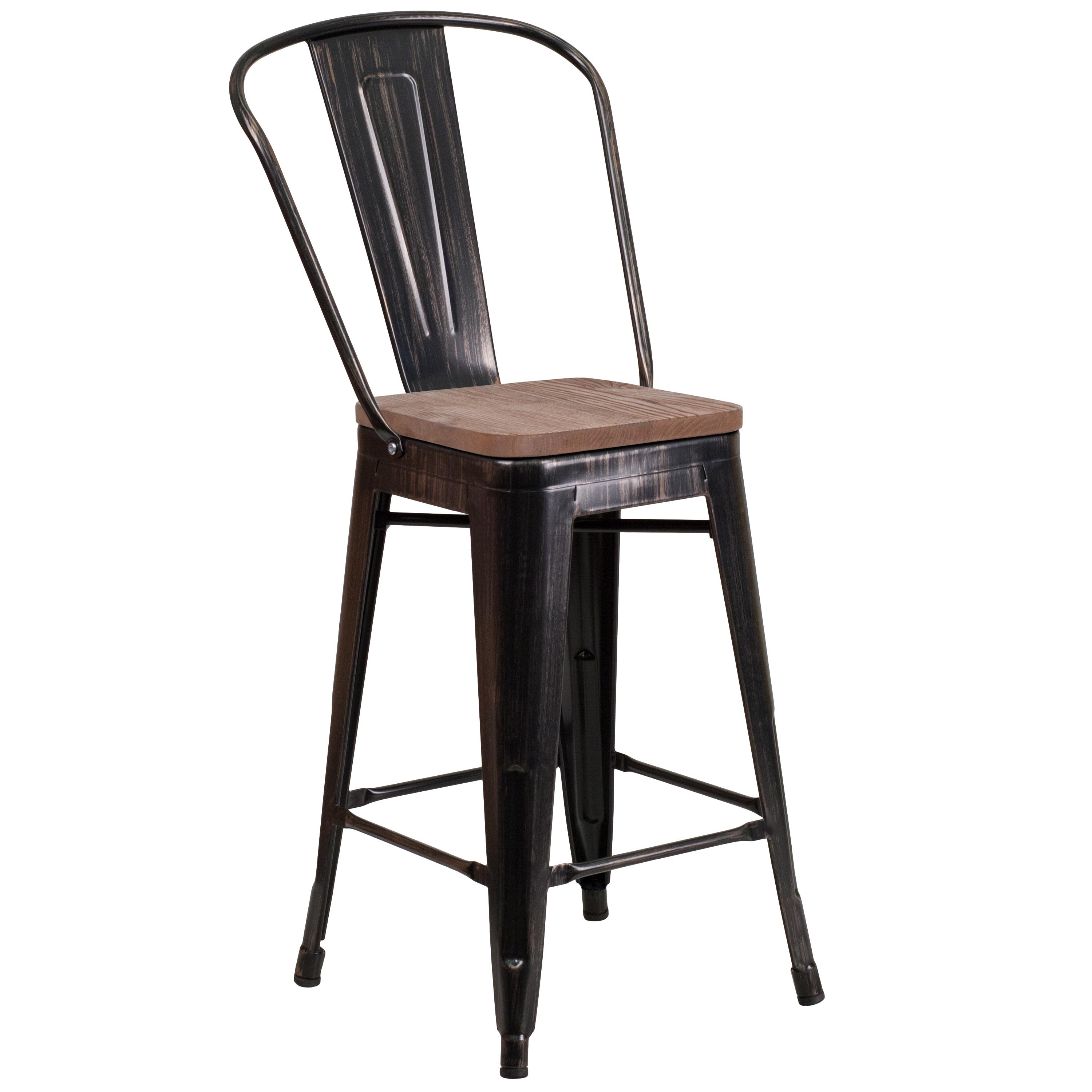 Steel Outdoor Stool