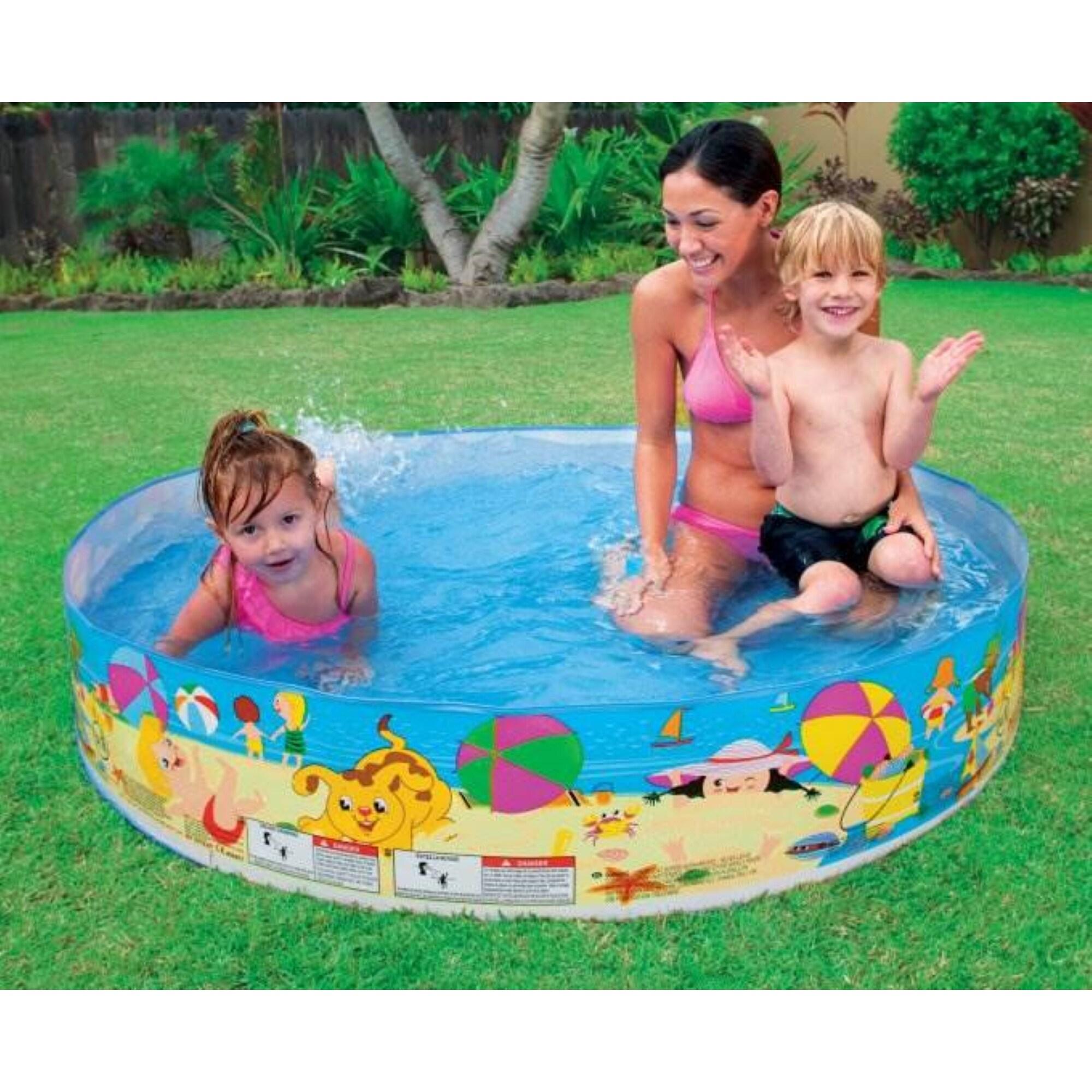 INTEX Beach Days Snapset Instant Kids Childrens Swimming Pool