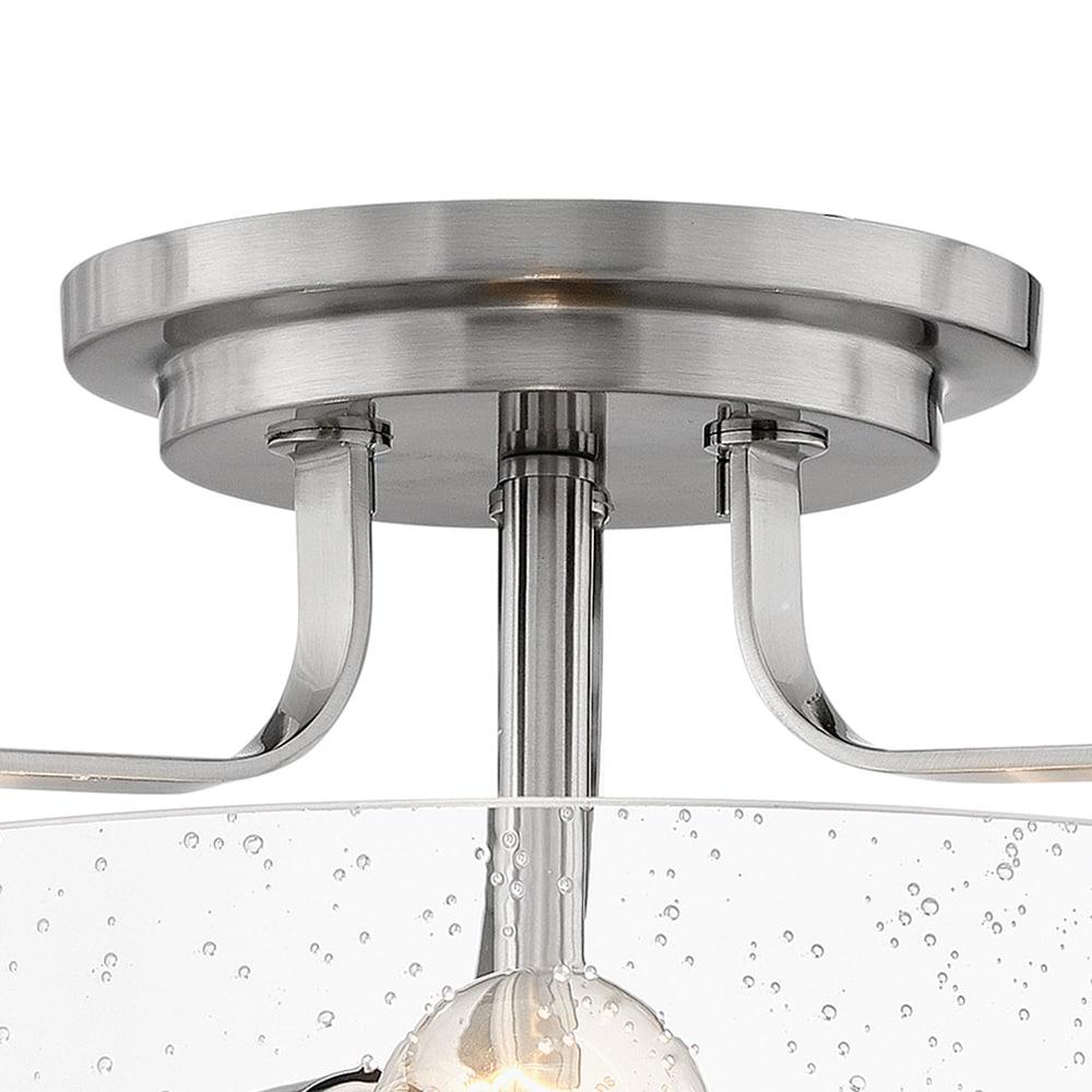 Harper 3-Light Semi-Flush Mount Retro Ceiling Light