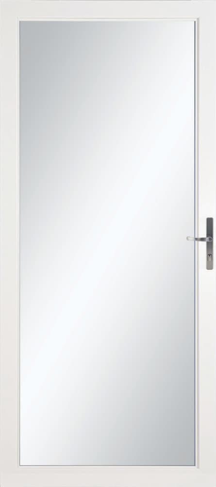 LARSON 50 Series Fullview Storm Door with Brushed Nickel Handle