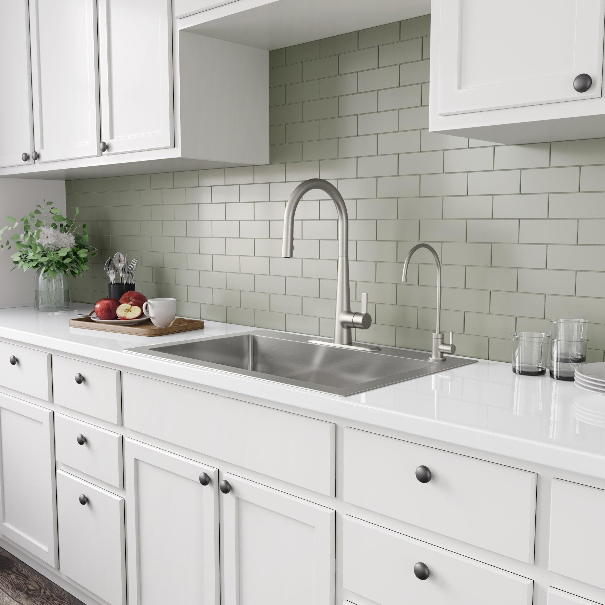 33'' L Undermount Single Bowl Stainless Steel Kitchen Sink