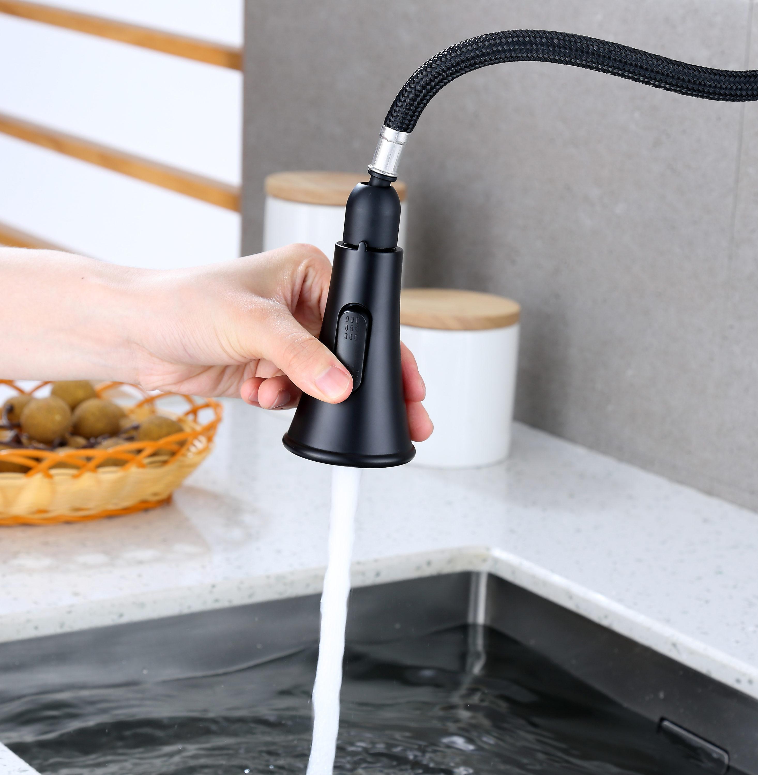 RunFine Group Brisbane Pull Down Touchless Kitchen Faucet