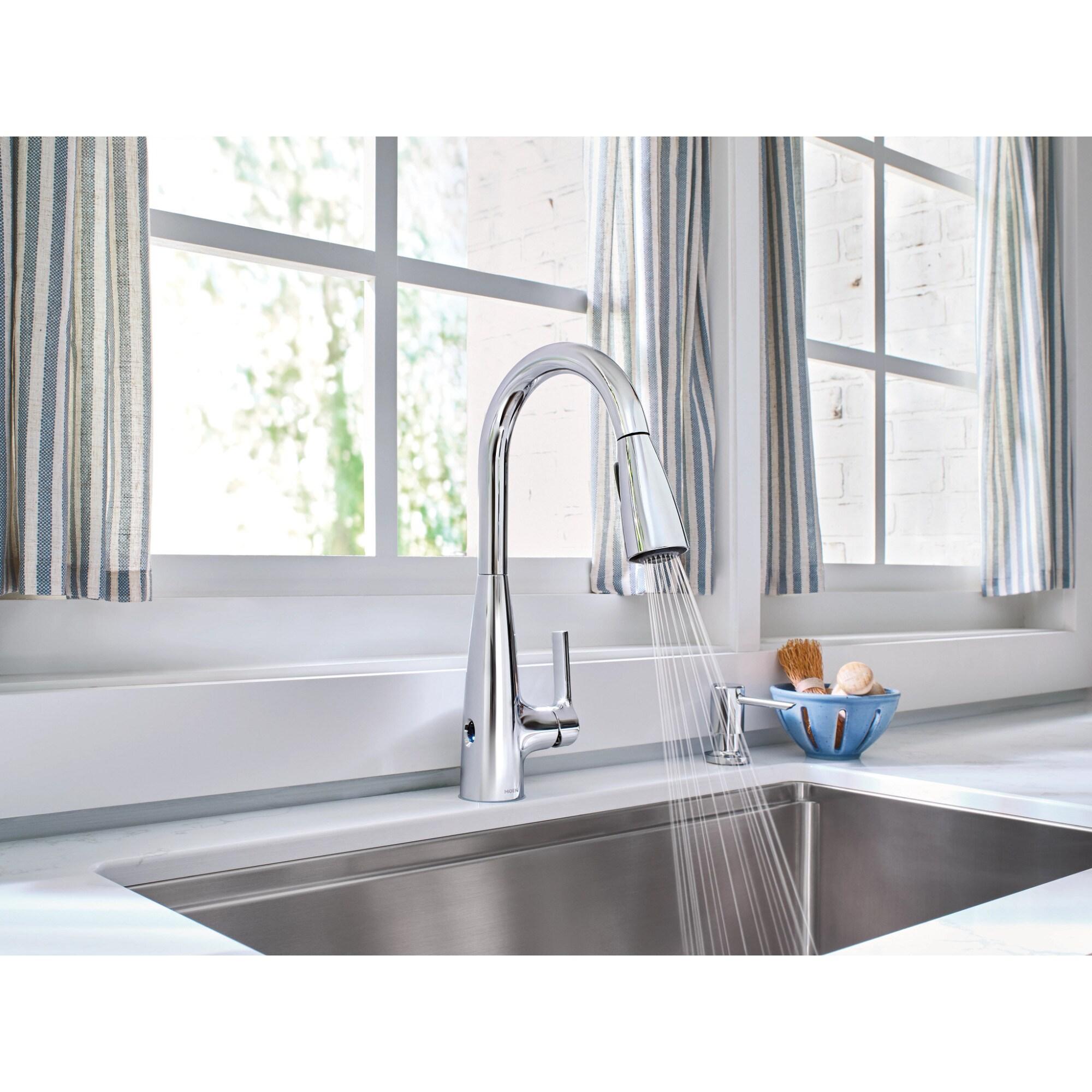 Haelyn Touchless Single-Handle Pulldown Sprayer Kitchen Faucet with MotionSense Wave and Power Clean