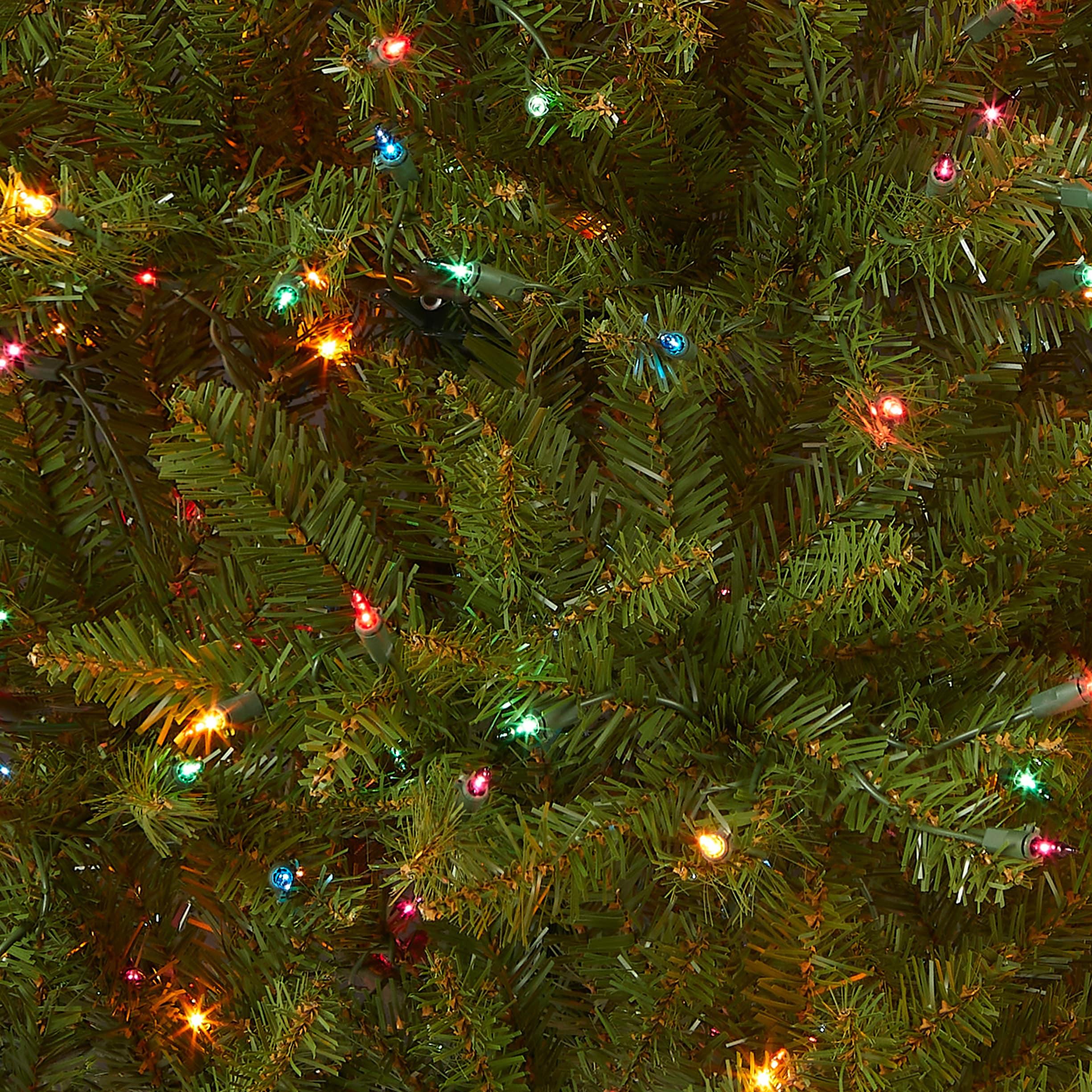 The Holiday Aisle® Dunhill Fir Tree with Multicolor Lights