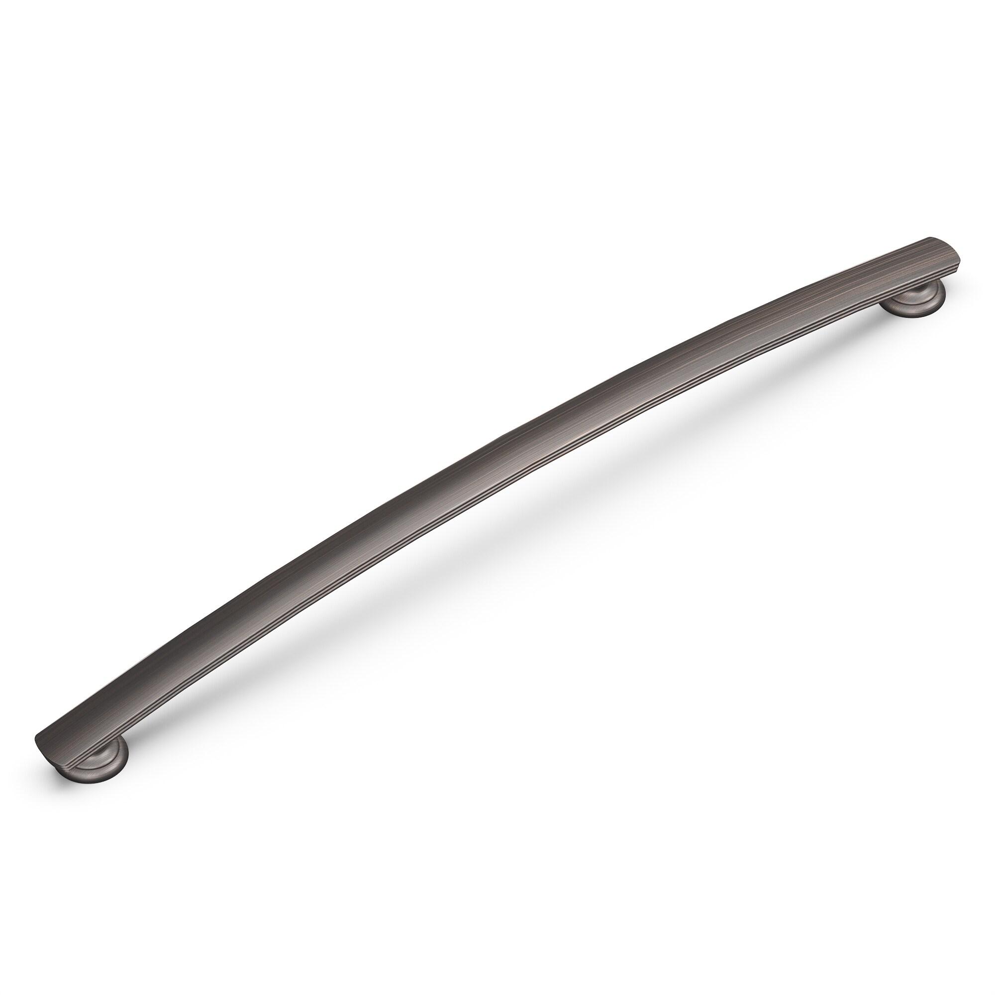 American Diner 12 in. Modern Arch Cabinet Pull Vintage Bronze Handle for Kitchen, Bathroom, and Furniture (1 Pack)