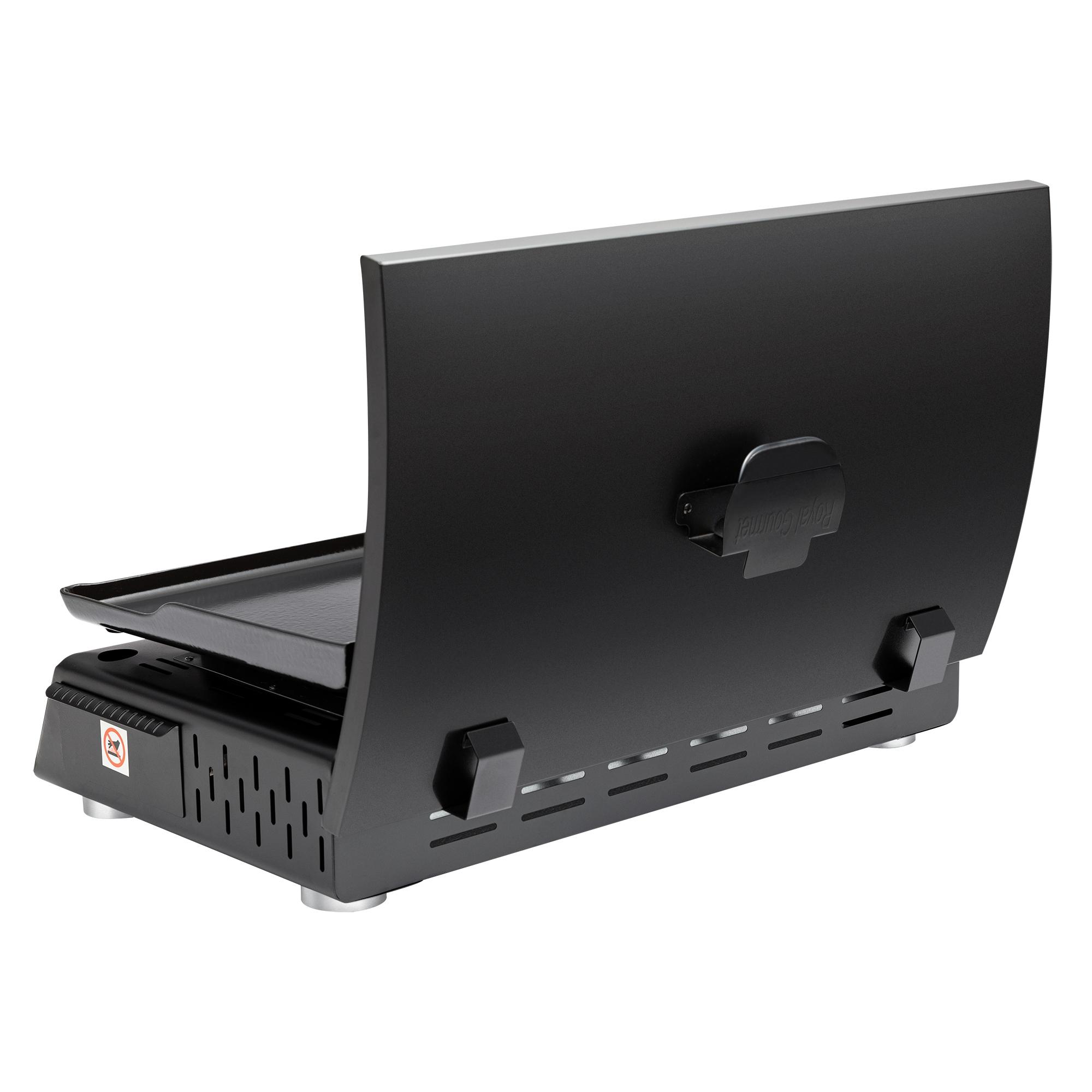Royal Gourmet 3-Burner Portable Gas Grill Griddle with Top Hard Cover
