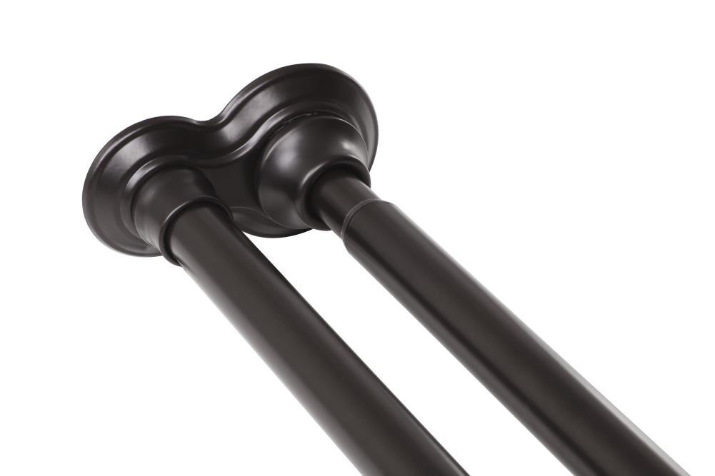 Utopia Alley 72'' Straight Tension Shower Curtain Rod & Hook Set
