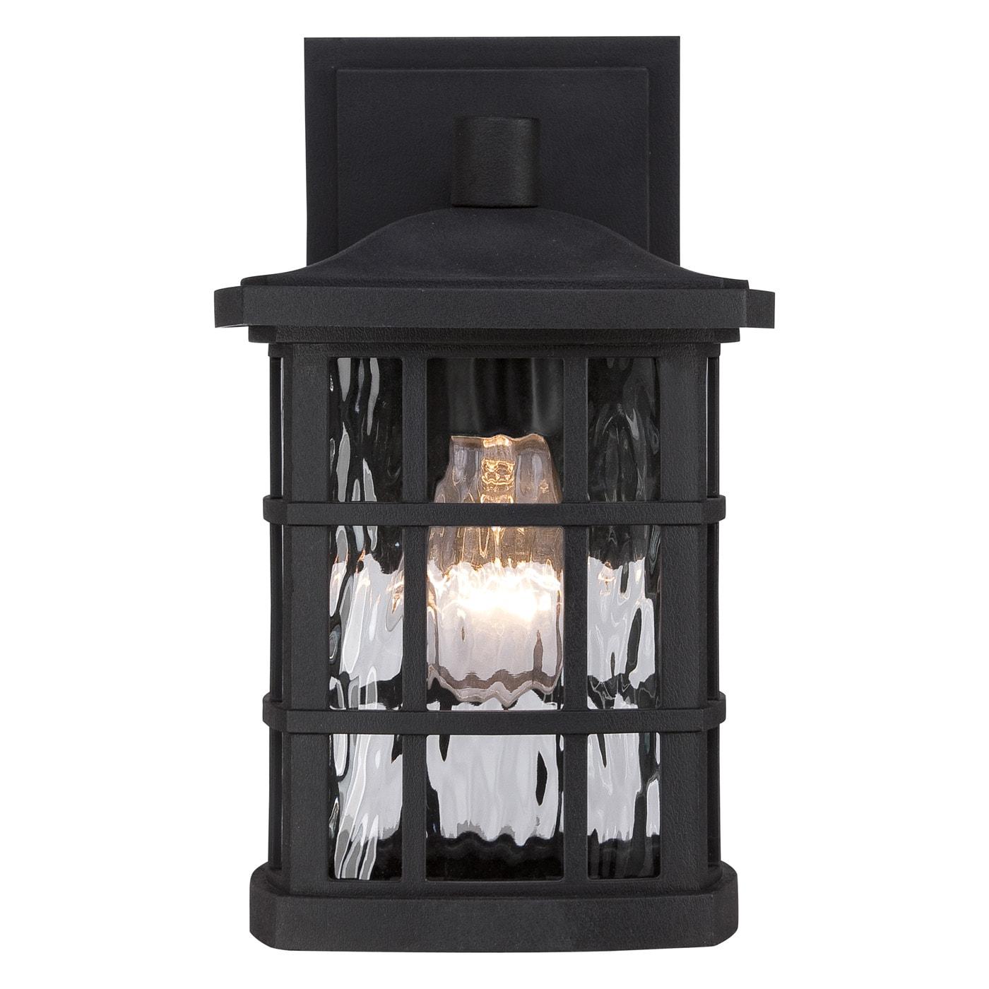 Quoizel Lighting Stonington 1 - Light Sconce in  Mystic Black